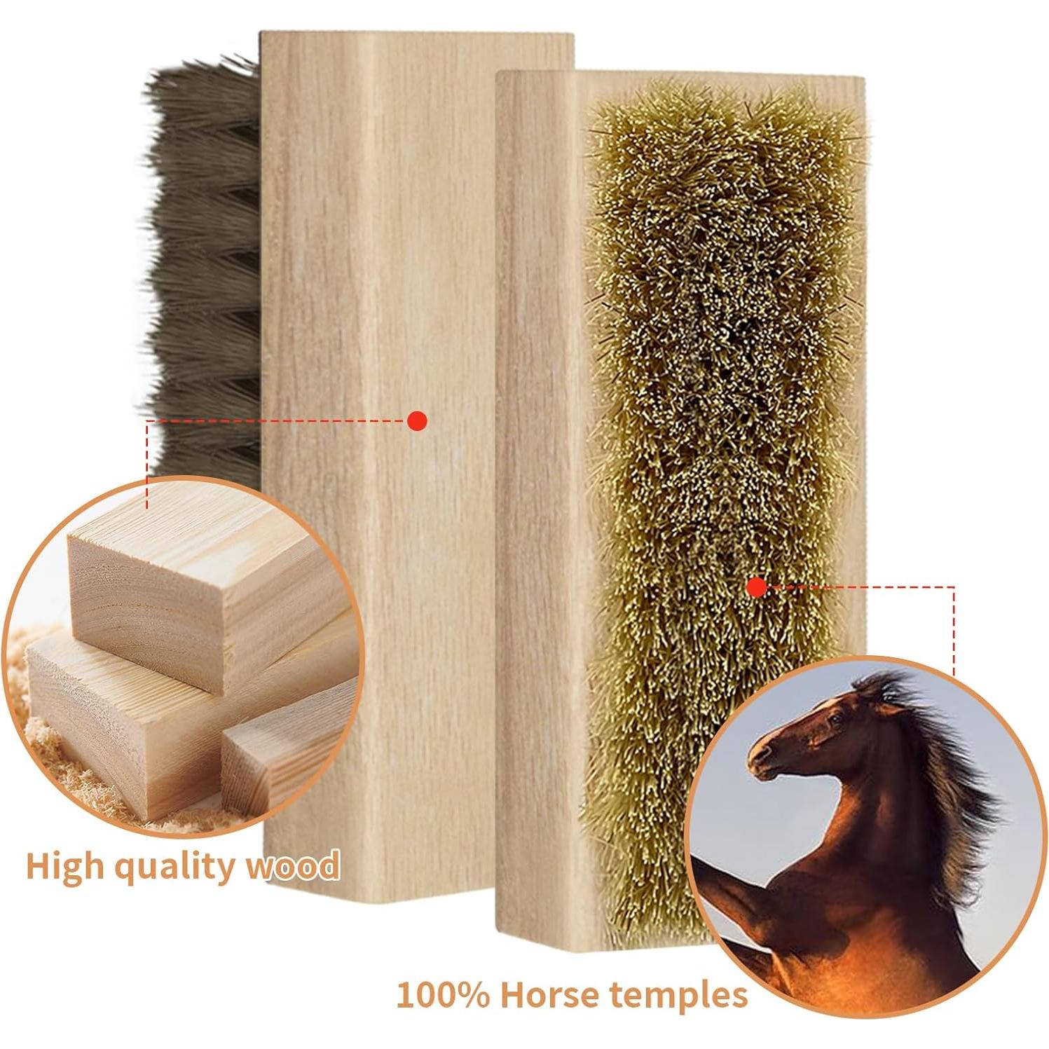 Kit de limpieza de ante 7 piezas TBTFW - Cepillos y borradores