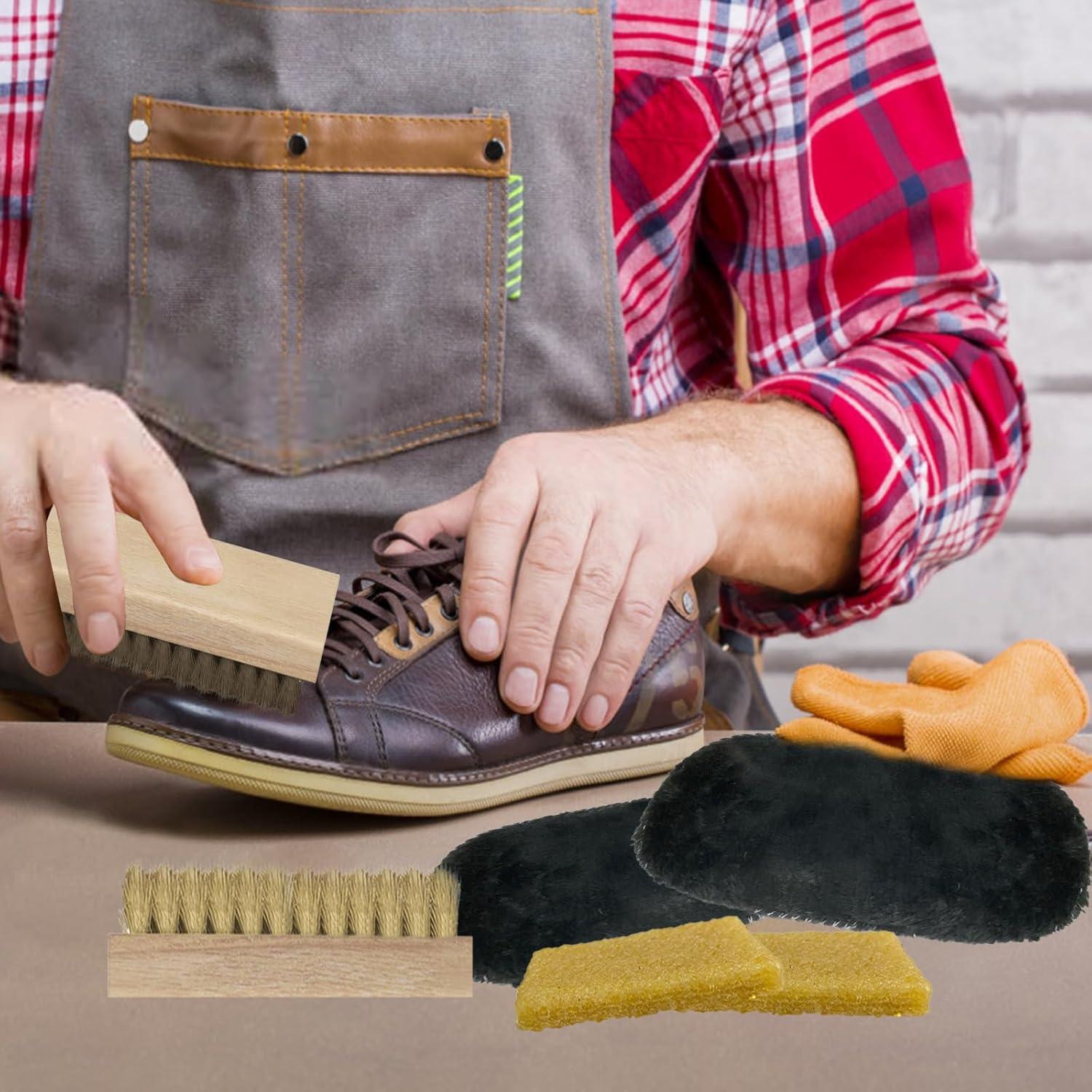 Kit de limpieza de ante 7 piezas TBTFW - Cepillos y borradores