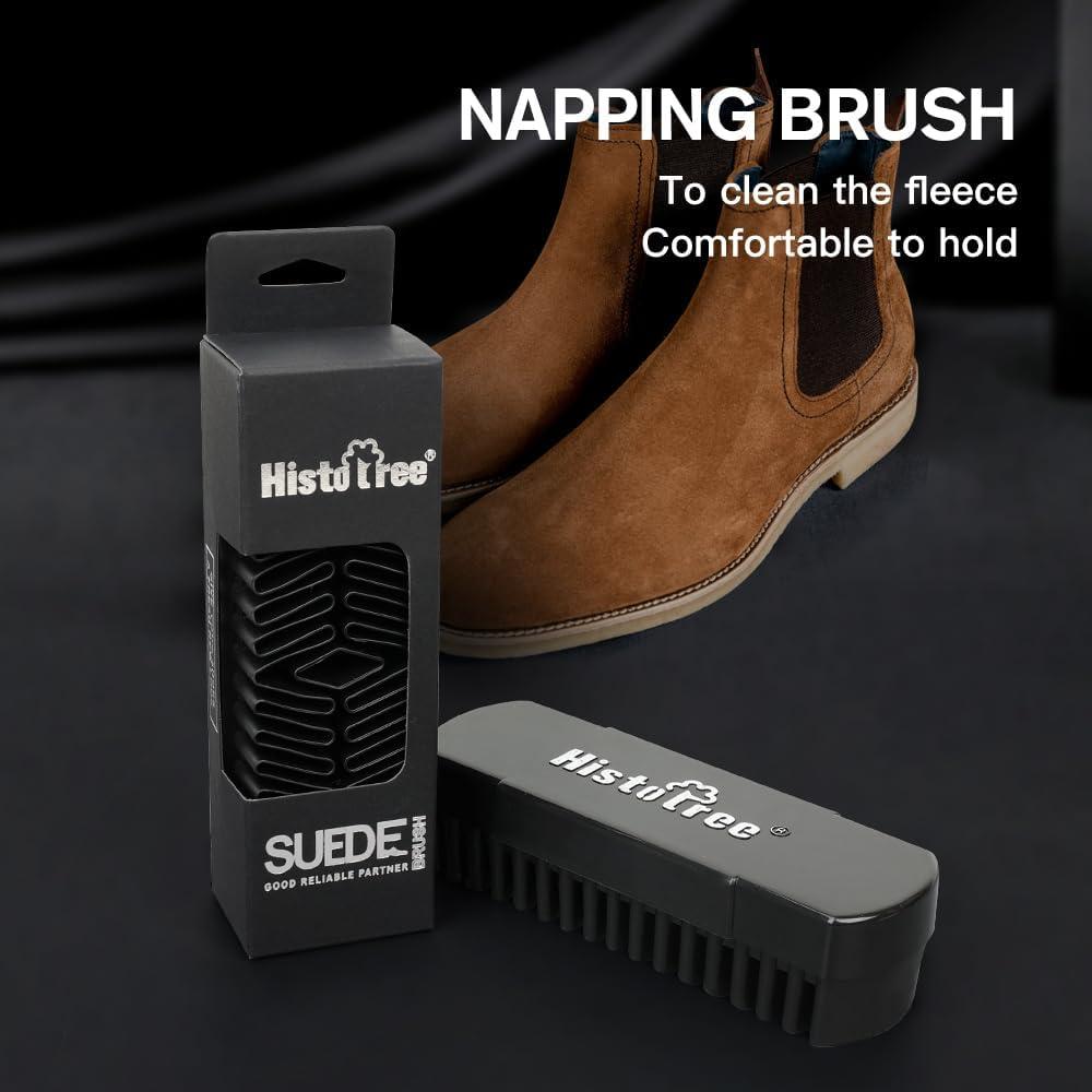 Cepillo de Ante Histotree con Mango de Madera - Limpiador Natural