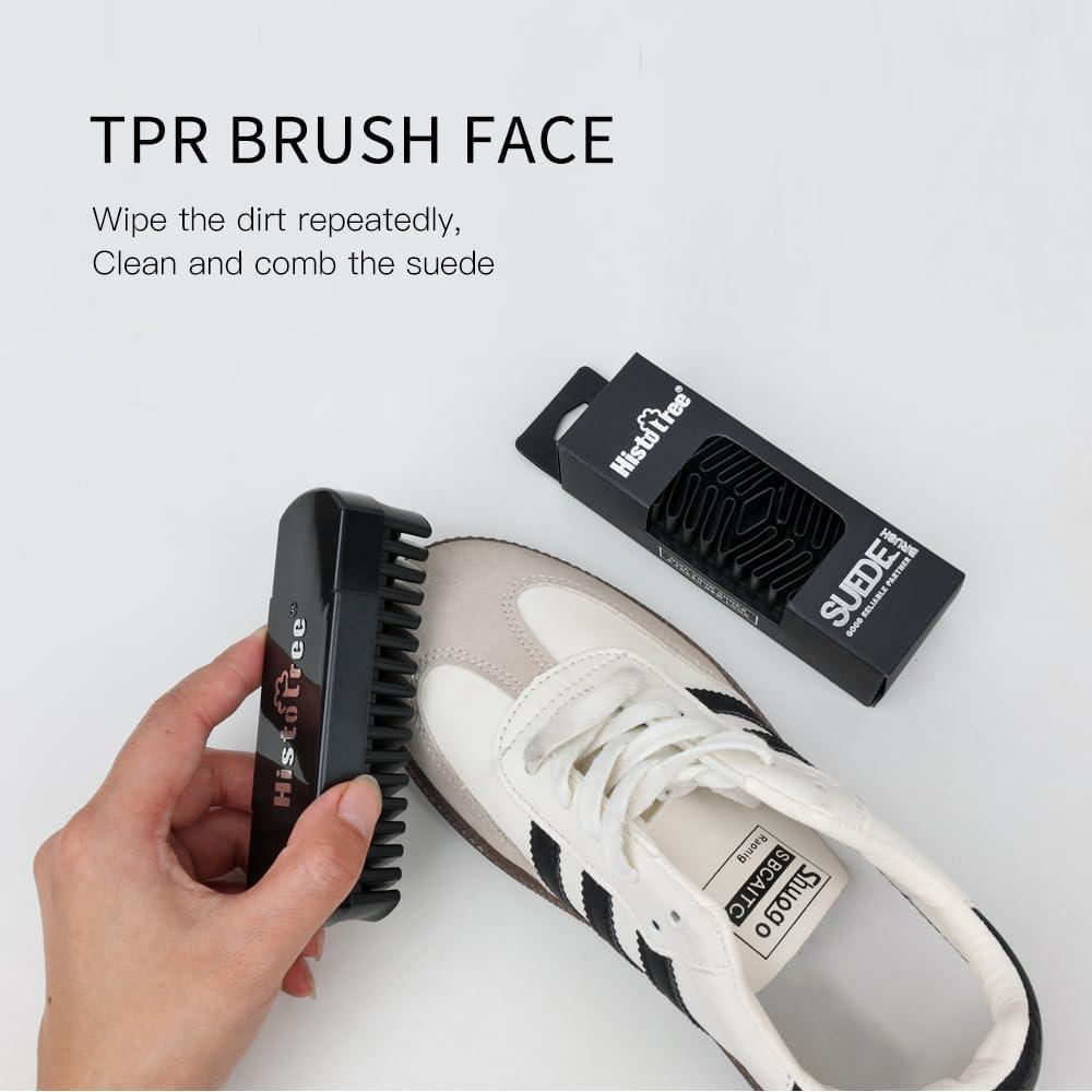 Cepillo de Ante Histotree con Mango de Madera - Limpiador Natural