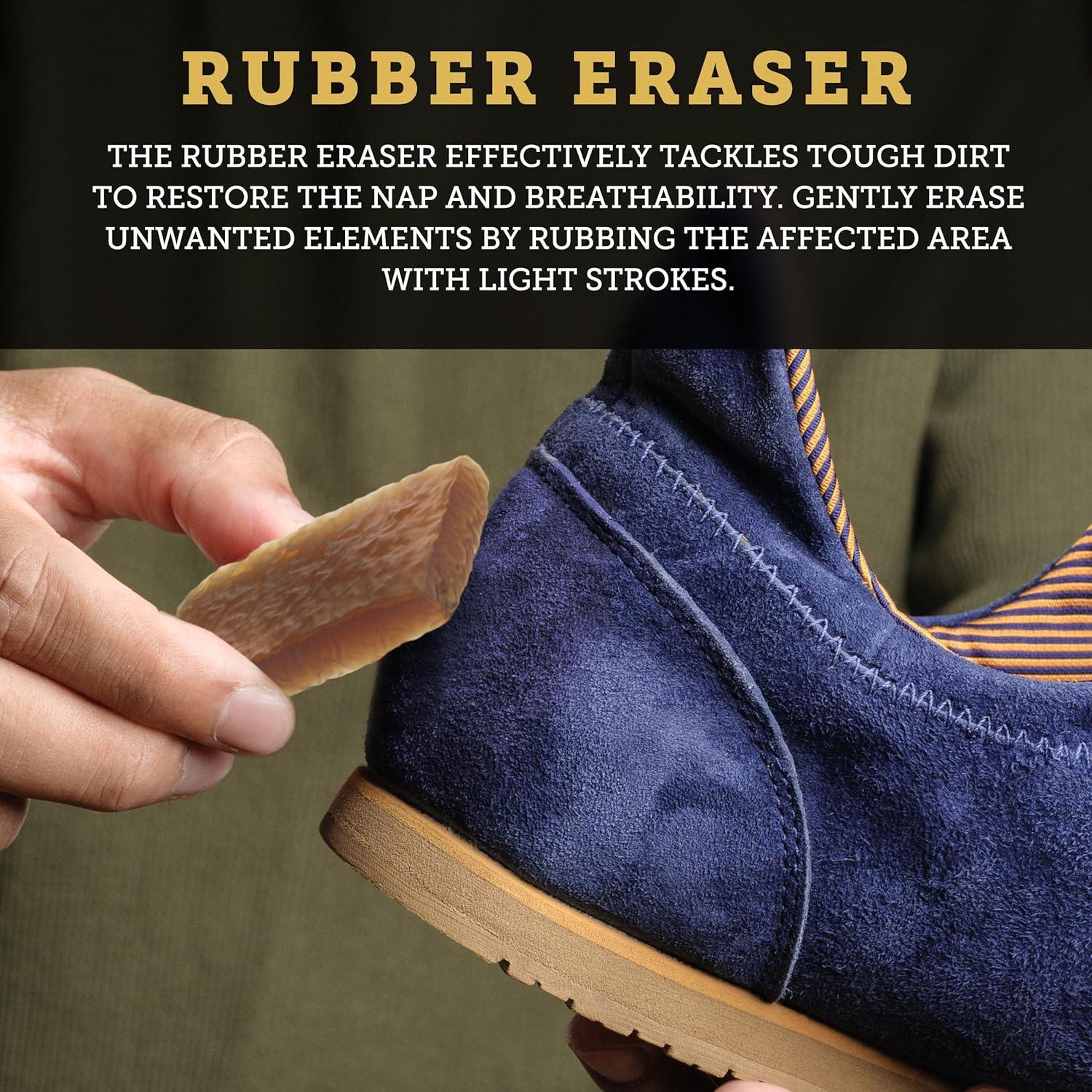 Kit de Cuidado y Limpieza Cepillo Jabalí y Borrador 19.1cm