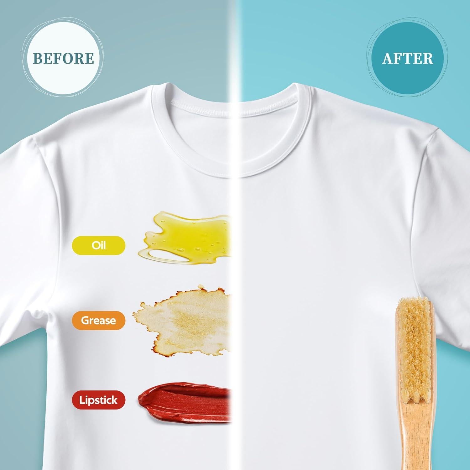 Cepillo para Manchas BFWood, Cerdas de Jabalí, 16cm