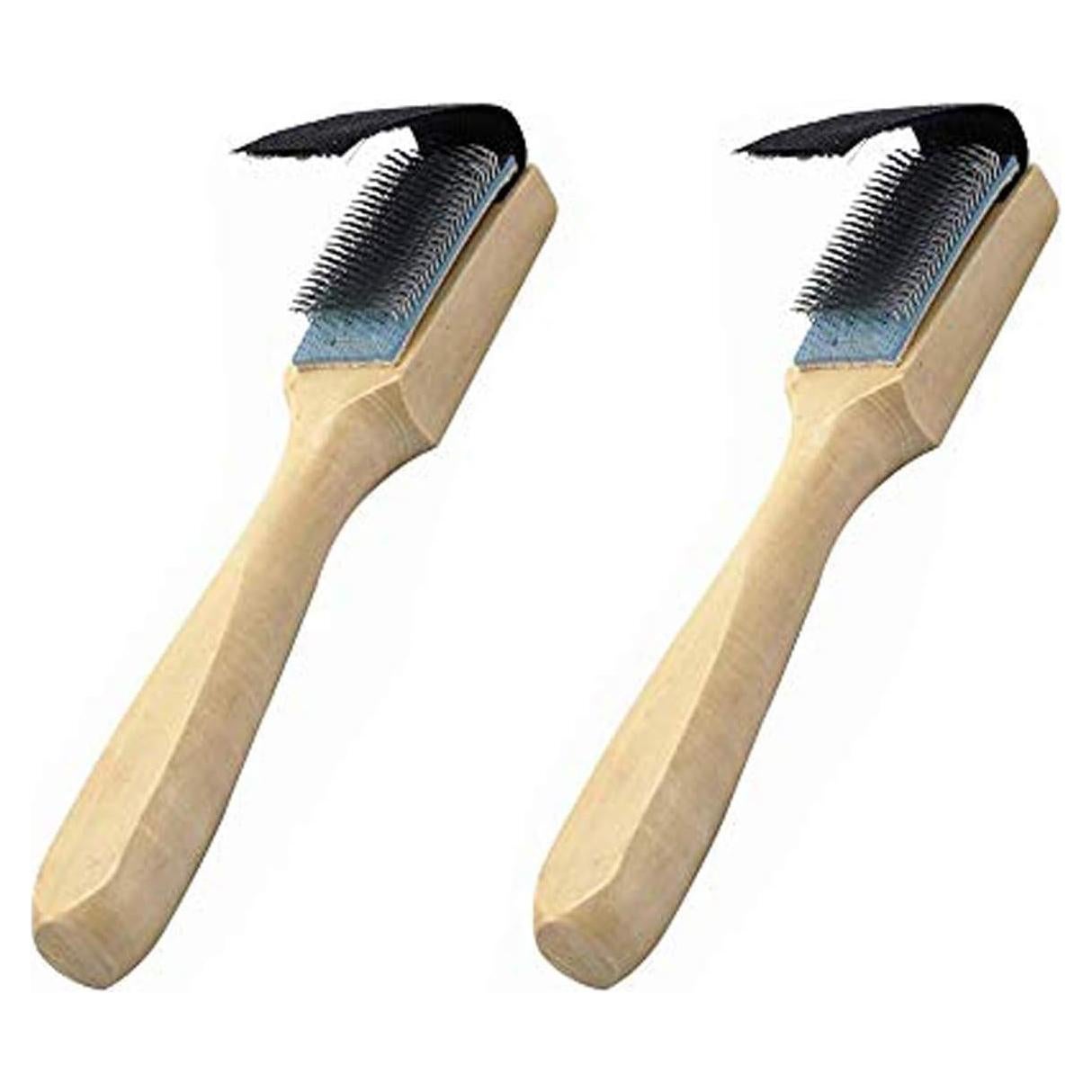 Cepillo Limpiador de Zapatos de Baile BinaryABC - Madera y Alambre