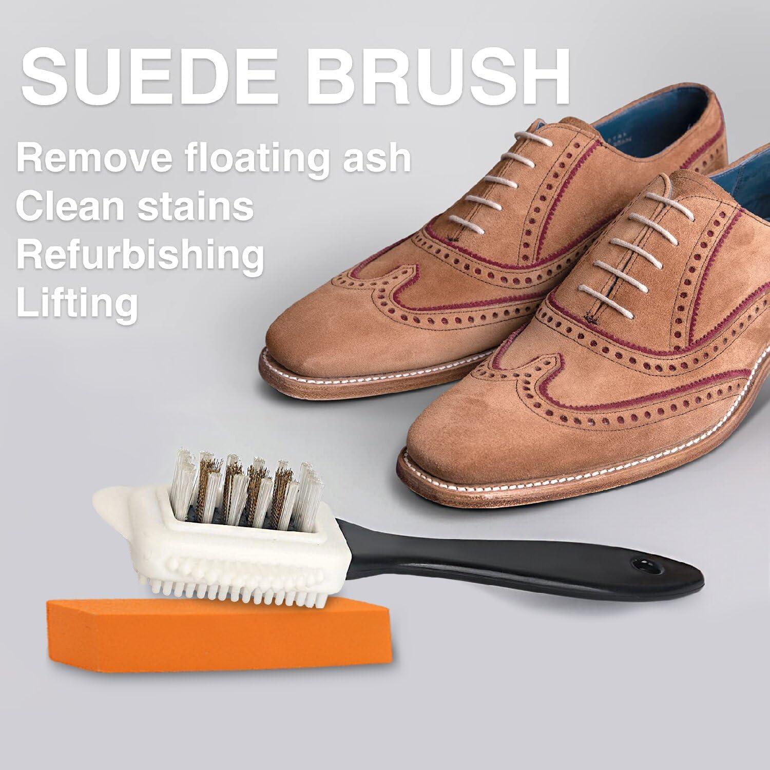 Kit de Limpieza de Zapatos de Ante Raffinata - 2 Piezas