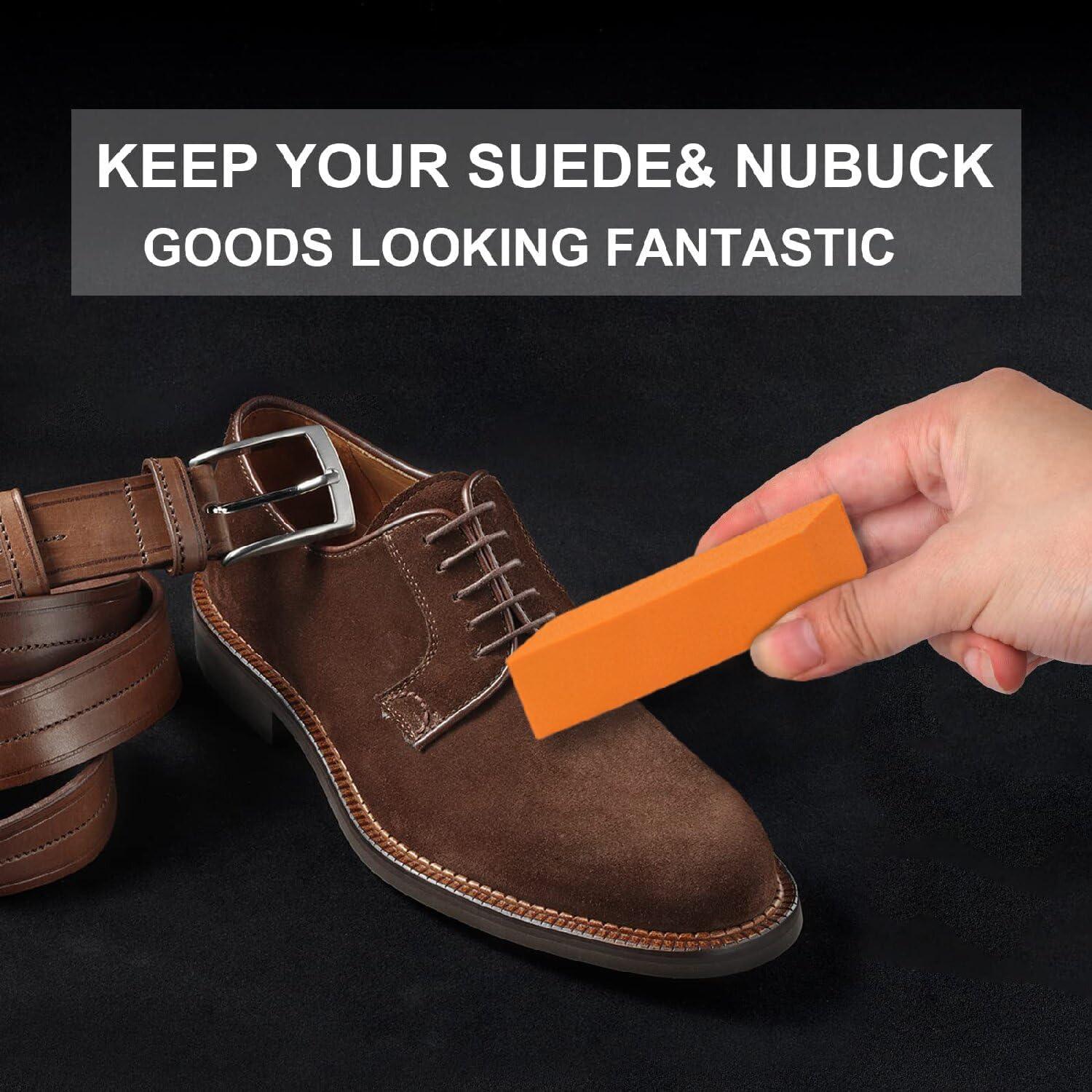 Kit de Limpieza de Zapatos de Ante Raffinata - 2 Piezas