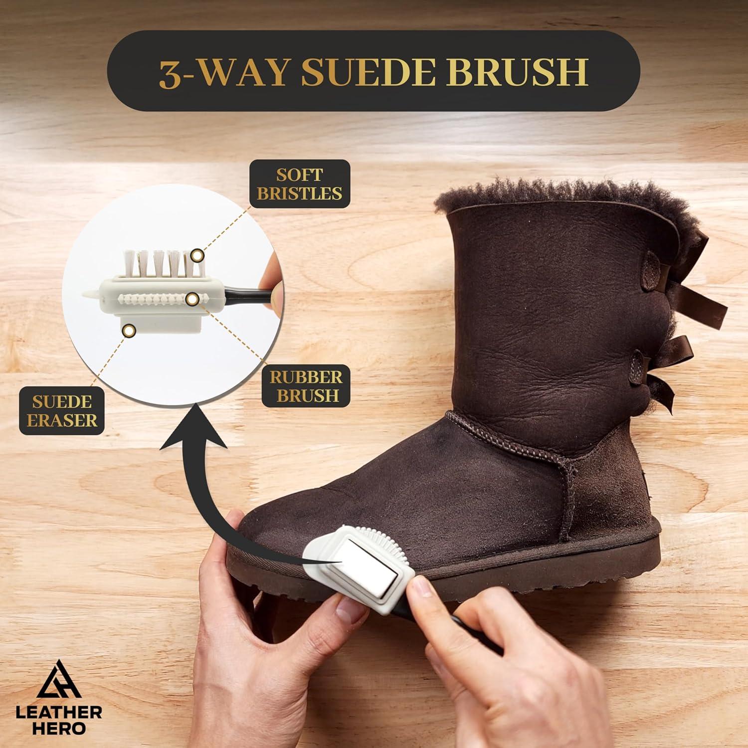 Kit de Cuidado de Ante y Nubuck - 6 Piezas - Ideal para Botas UGG