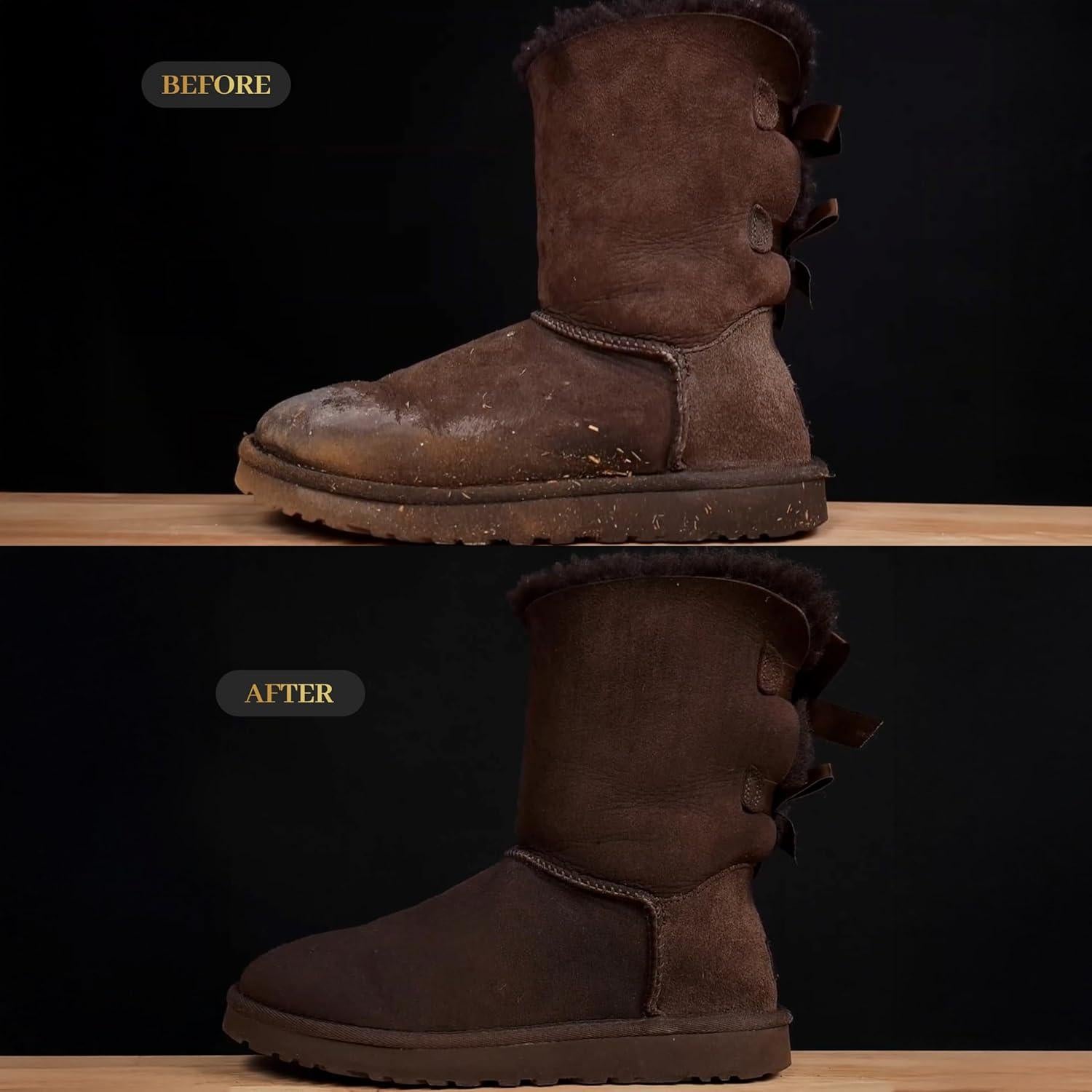 Kit de Cuidado de Ante y Nubuck - 6 Piezas - Ideal para Botas UGG