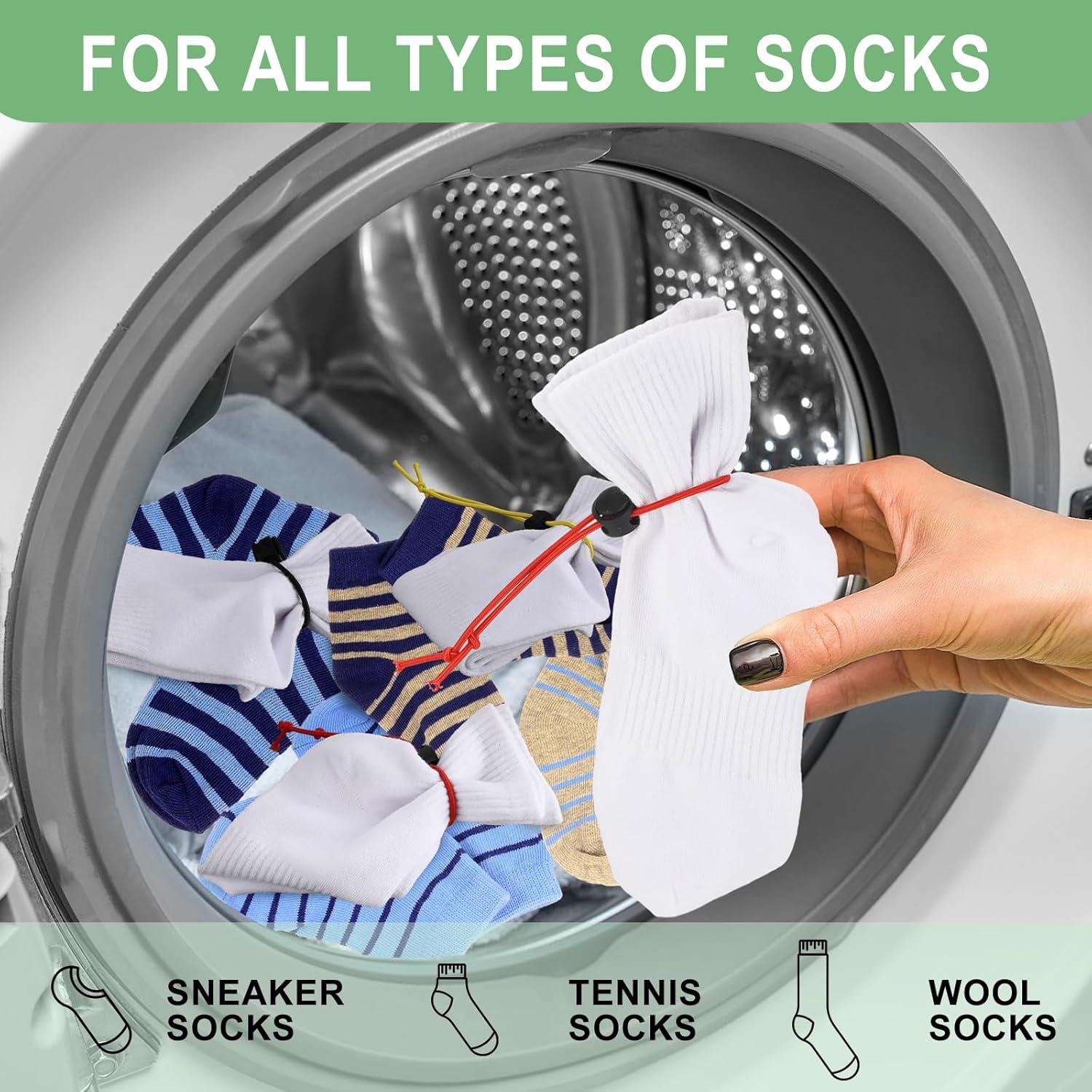 50 Clips para Calcetines Wowangce - Organizador de Lavandería