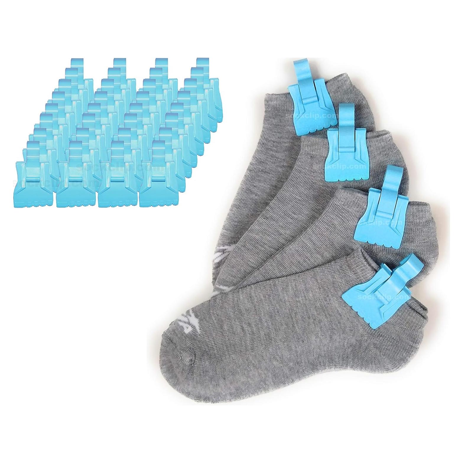 Clip para Calcetines RICHCO, 32 Piezas, Azul Bebé, Original