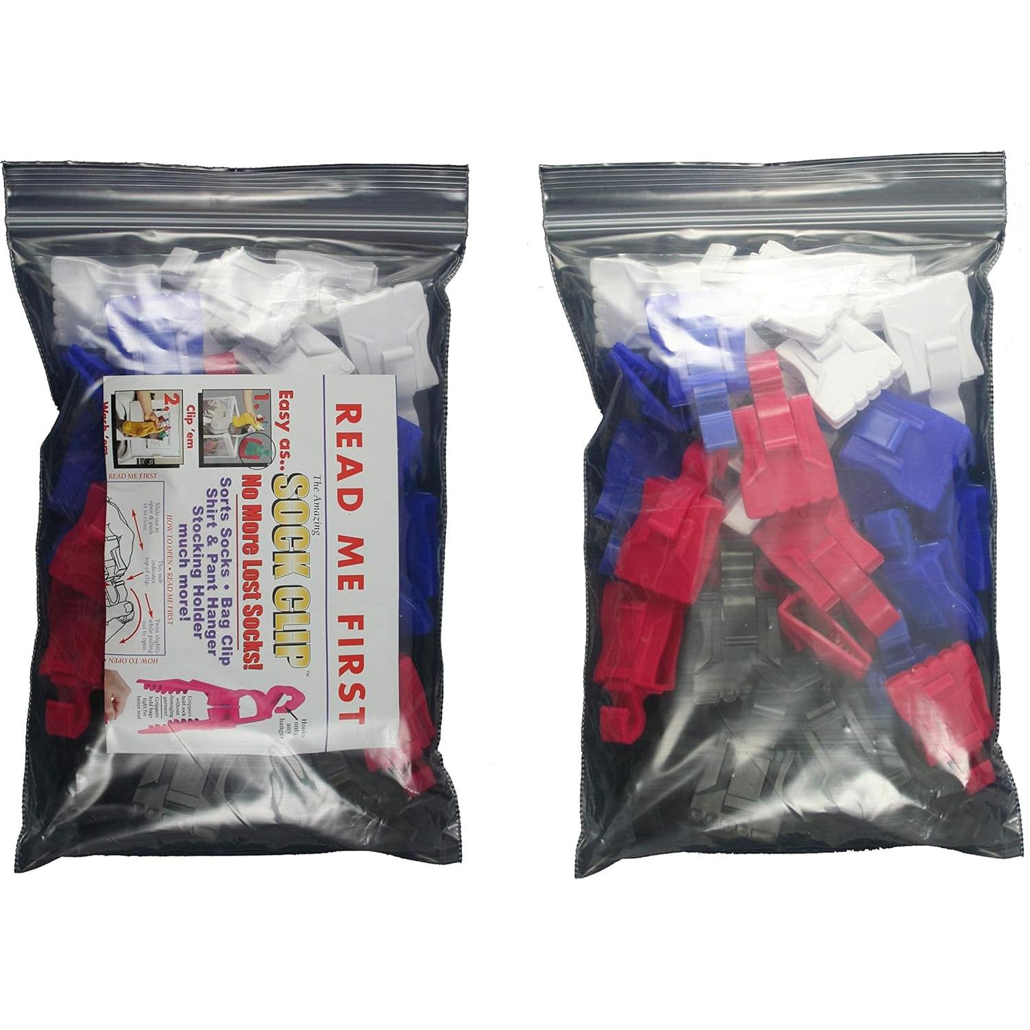 Clip para Calcetines RICHCO, 32 Piezas, Azul Bebé, Original