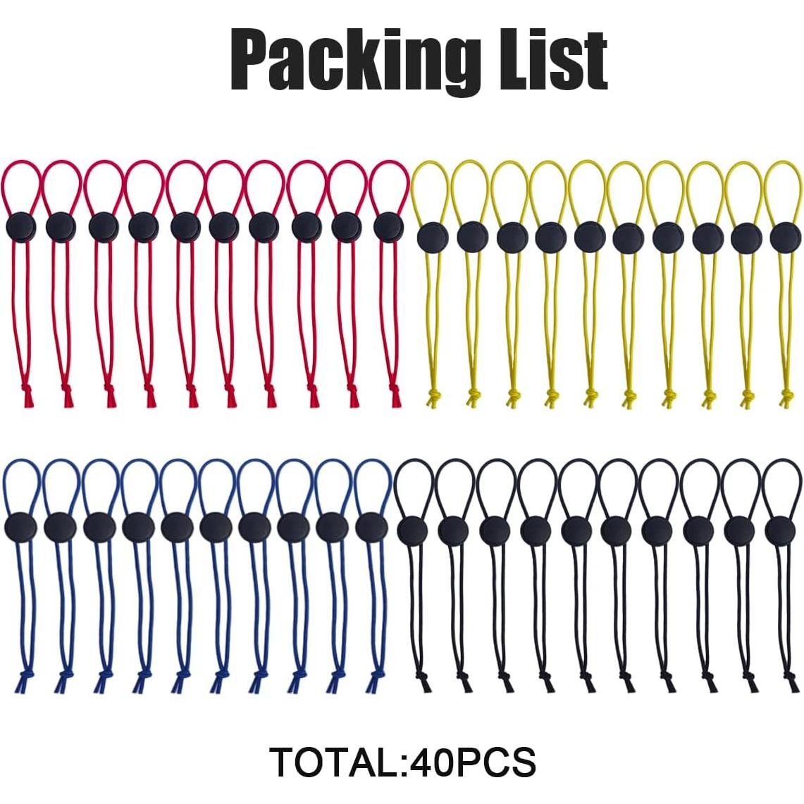 40 Clips para Calcetines GYZC, Organizador de Lavandería