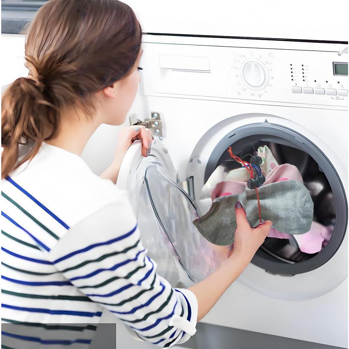 40 Clips para Calcetines GYZC, Organizador de Lavandería
