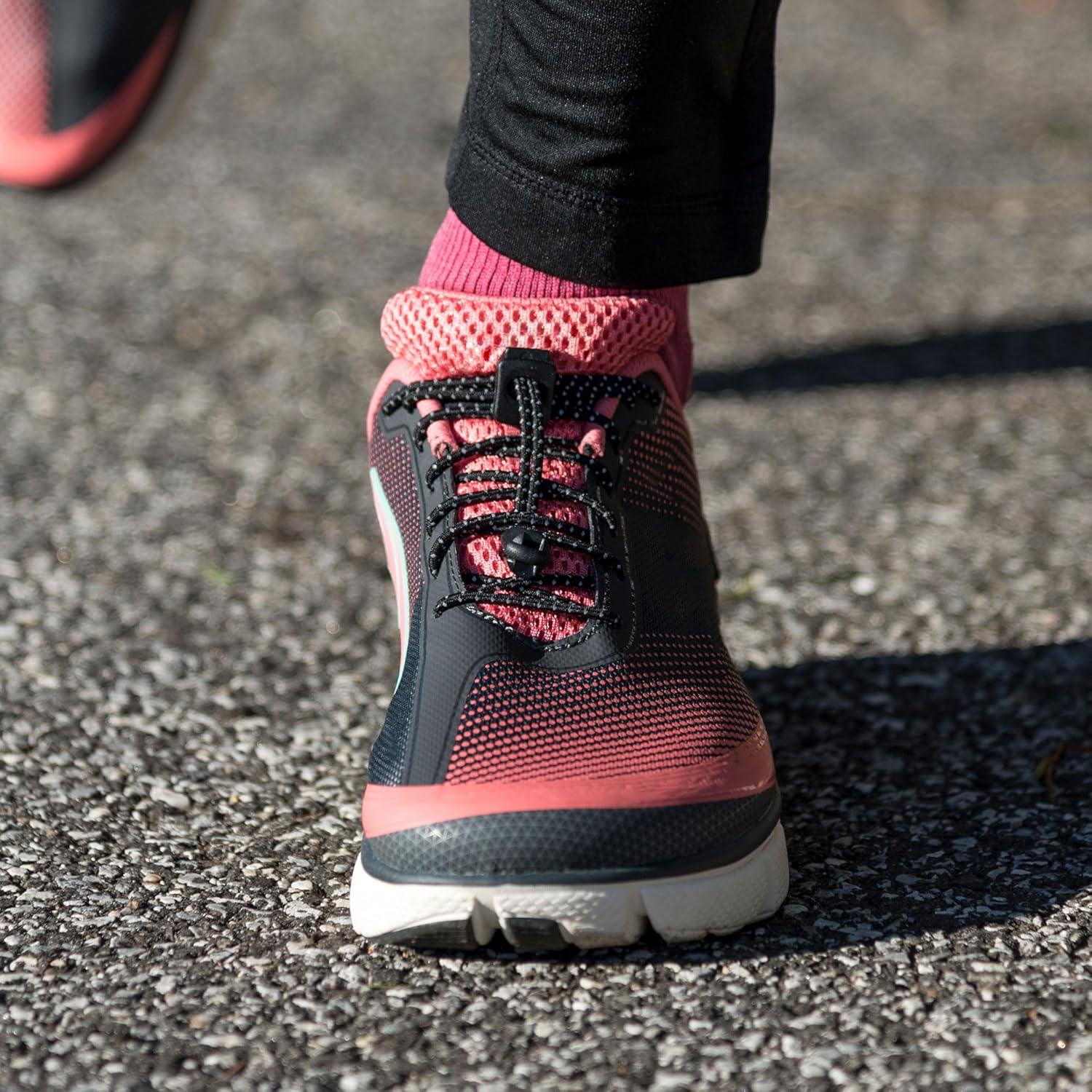 Cuerdas de zapato elásticas Nathan para correr y deportes