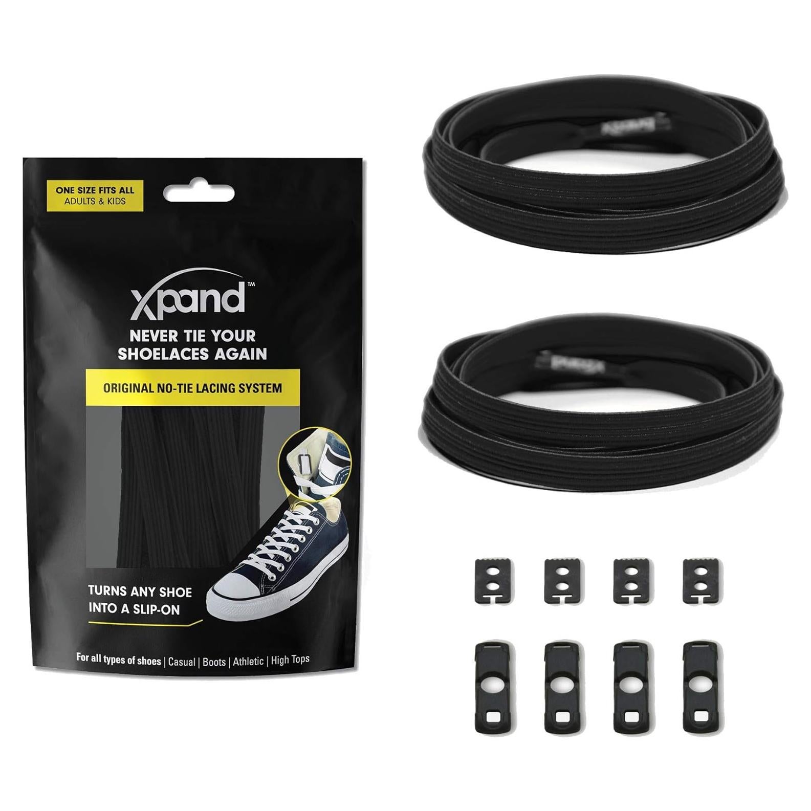 Cintas Elásticas Sin Nudos Xpand 132 cm Ajustables para Deportes