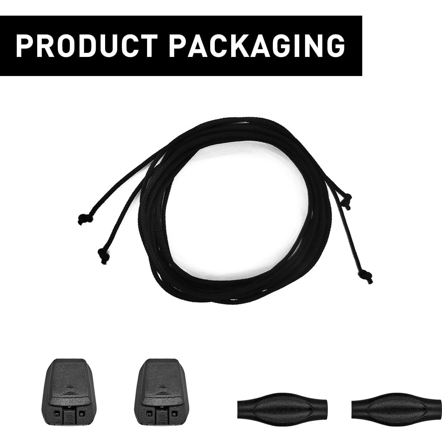 Cuerdas de Zapato Finas 1.5mm Salomon - Sistema Sin Atar