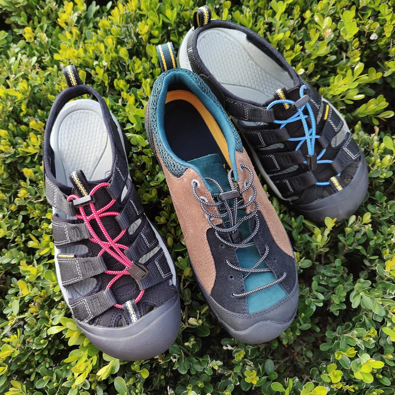 Cintas Elásticas Sin Nudos NDTEZUGT 2 Pares para Sandalias