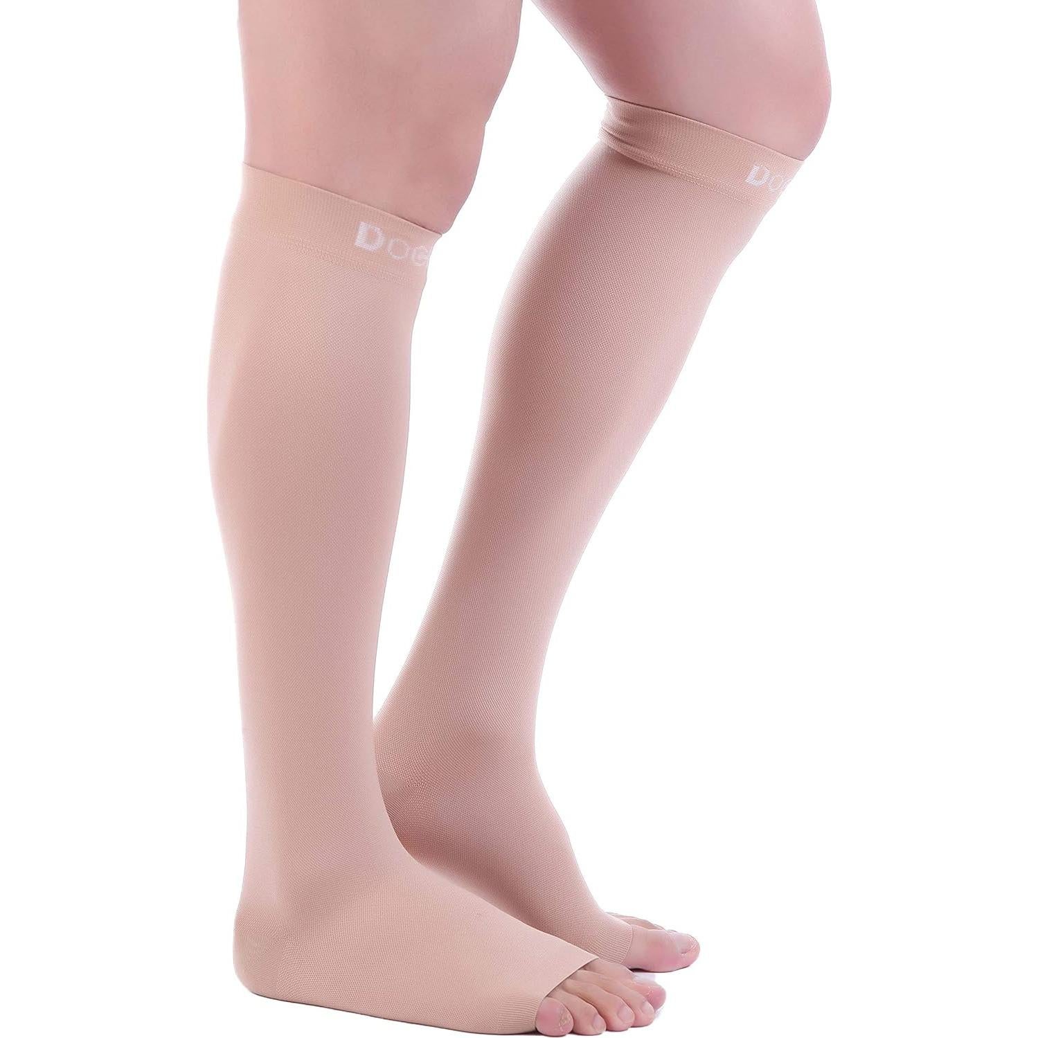 Calcetines de Compresión Abiertos Doc Miller 15-20 mmHg Unisex