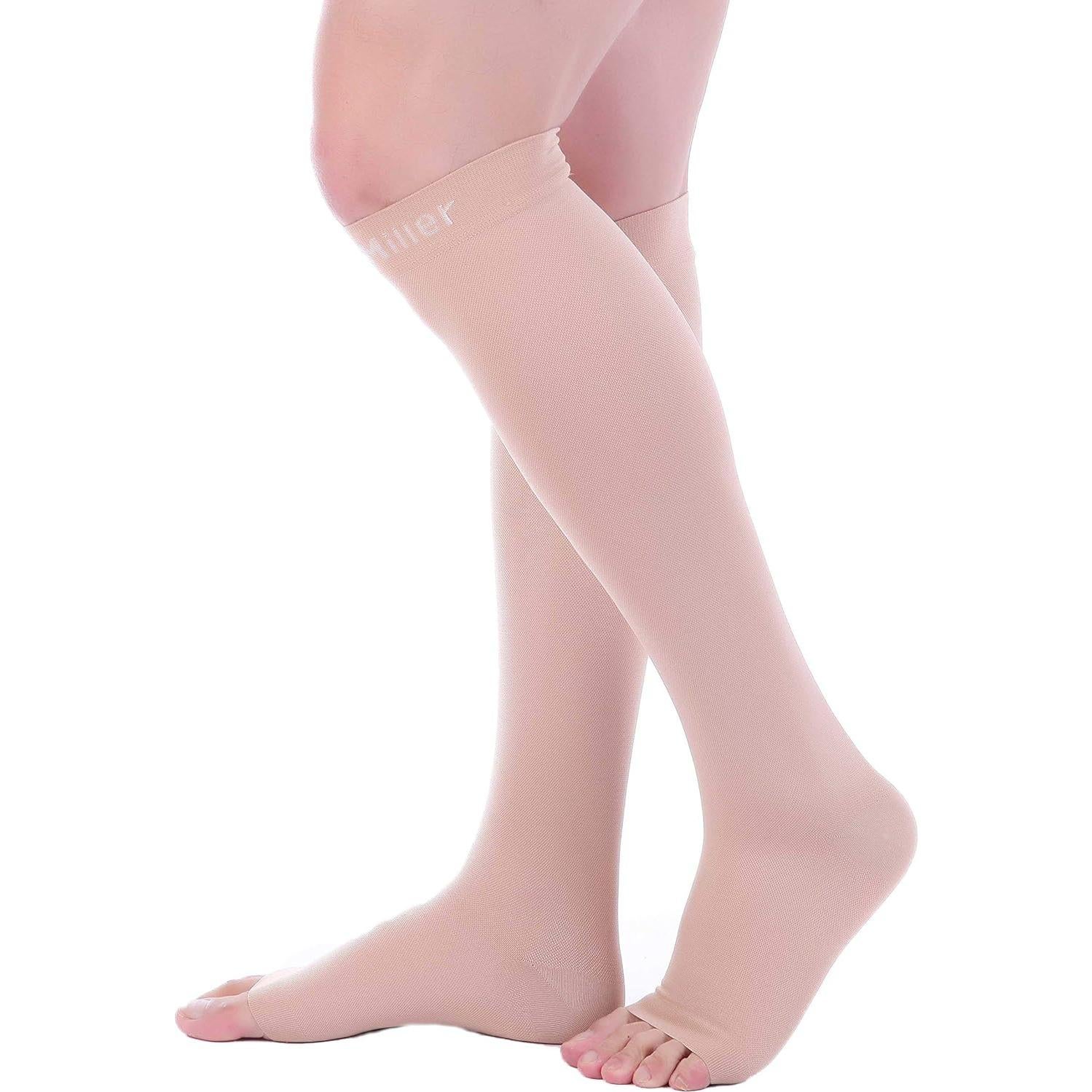 Calcetines de Compresión Abiertos Doc Miller 15-20 mmHg Unisex