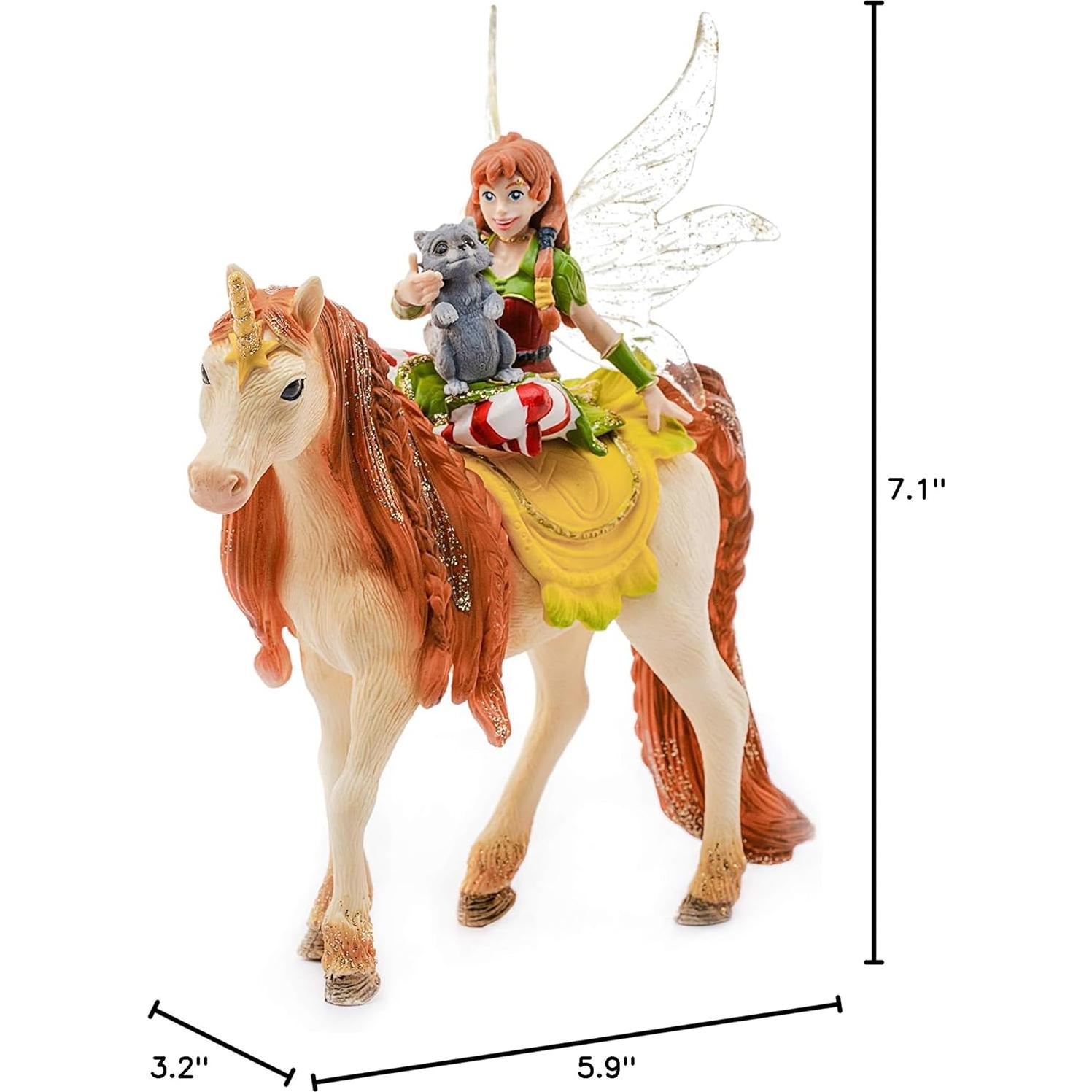 Set de Juego Hada Marween y Unicornio Schleich 3 Piezas