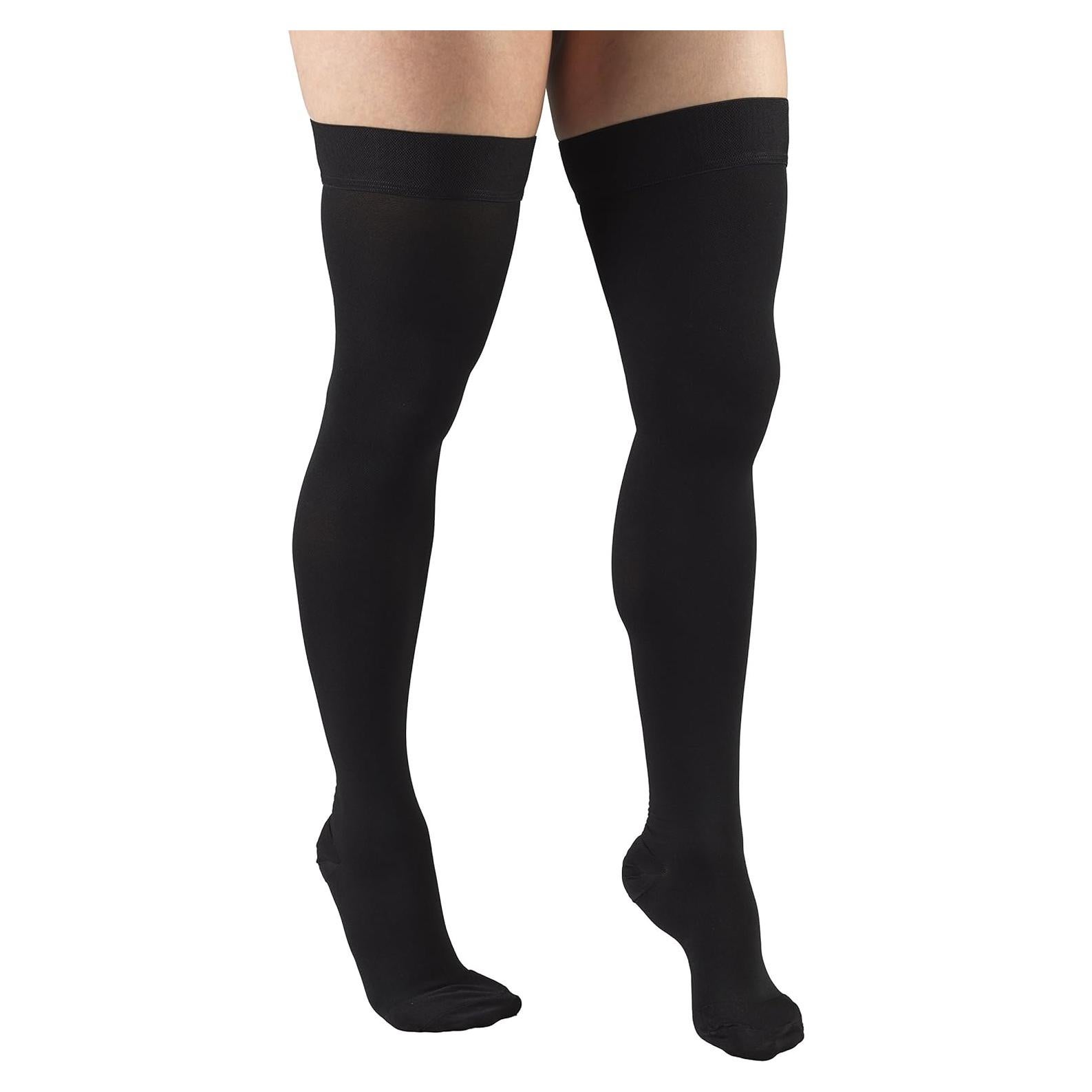 Medias de Compresión Truform 8868 Unisex 20-30 mmHg Negras