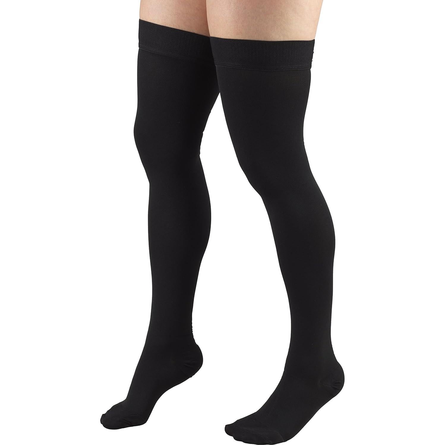 Medias de Compresión Truform 8868 Unisex 20-30 mmHg Negras