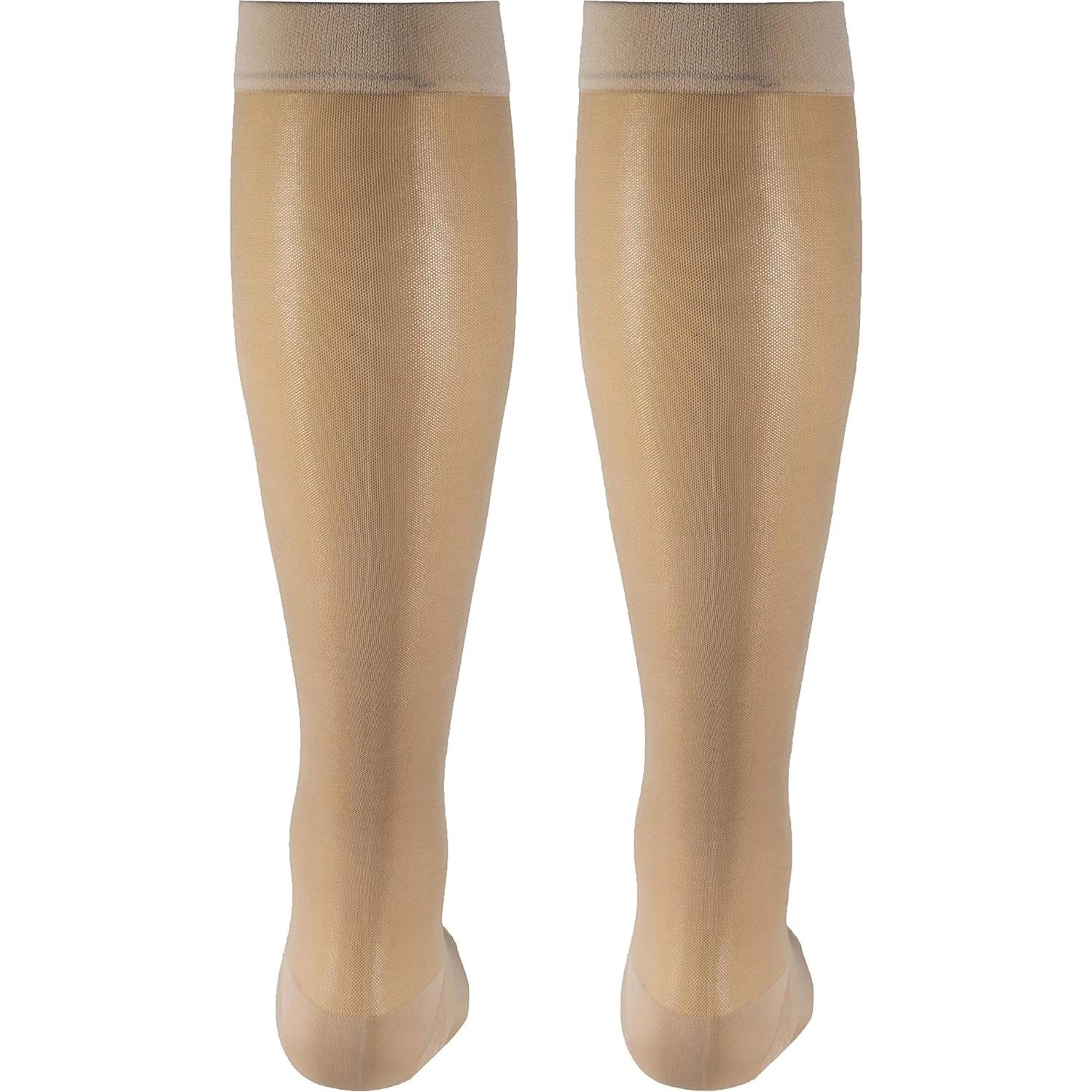 Medias de Compresión Truform 1773 para Mujeres, 15-20 mmHg, Nude