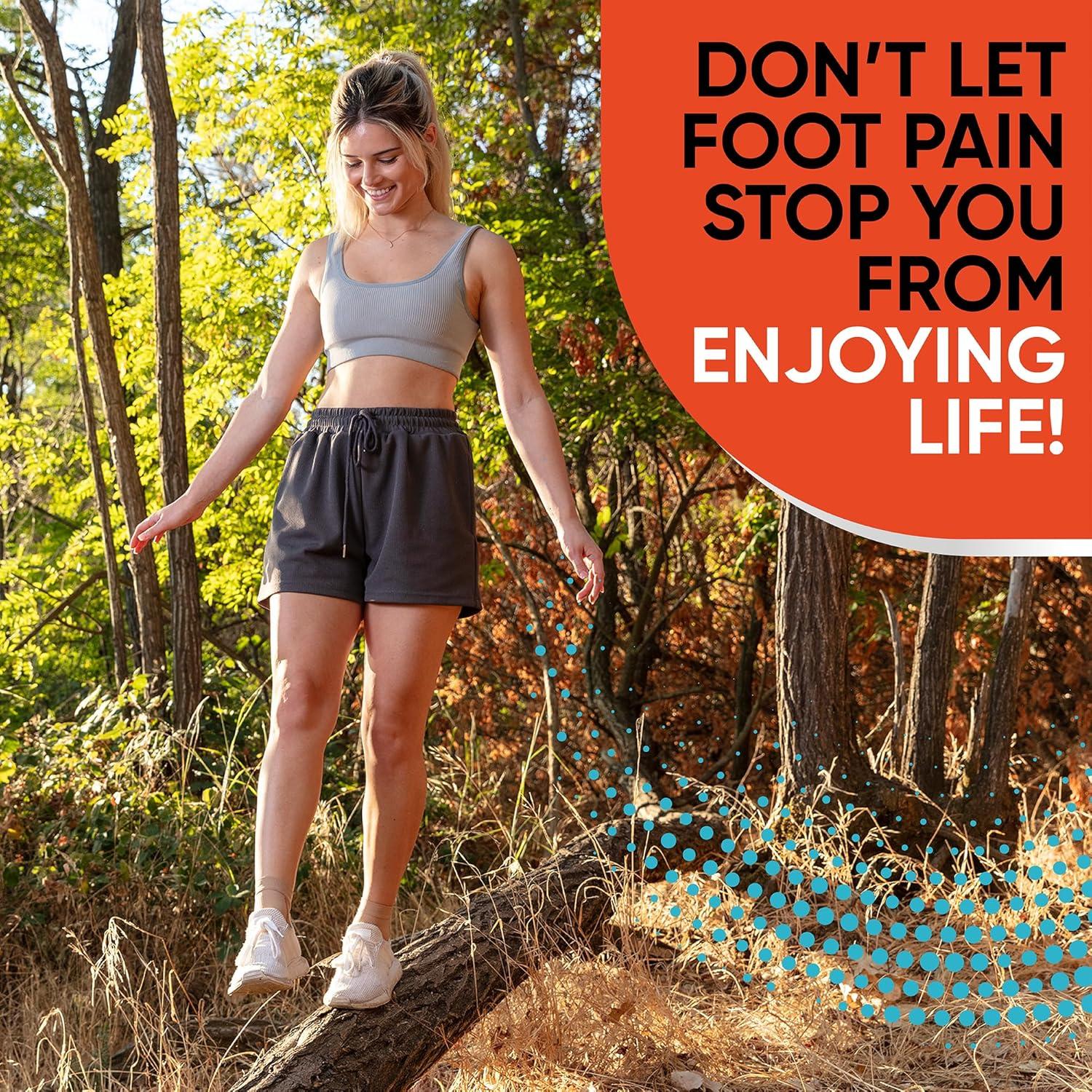 Calcetines de compresión PhysFlex para fascitis plantar - 1 par