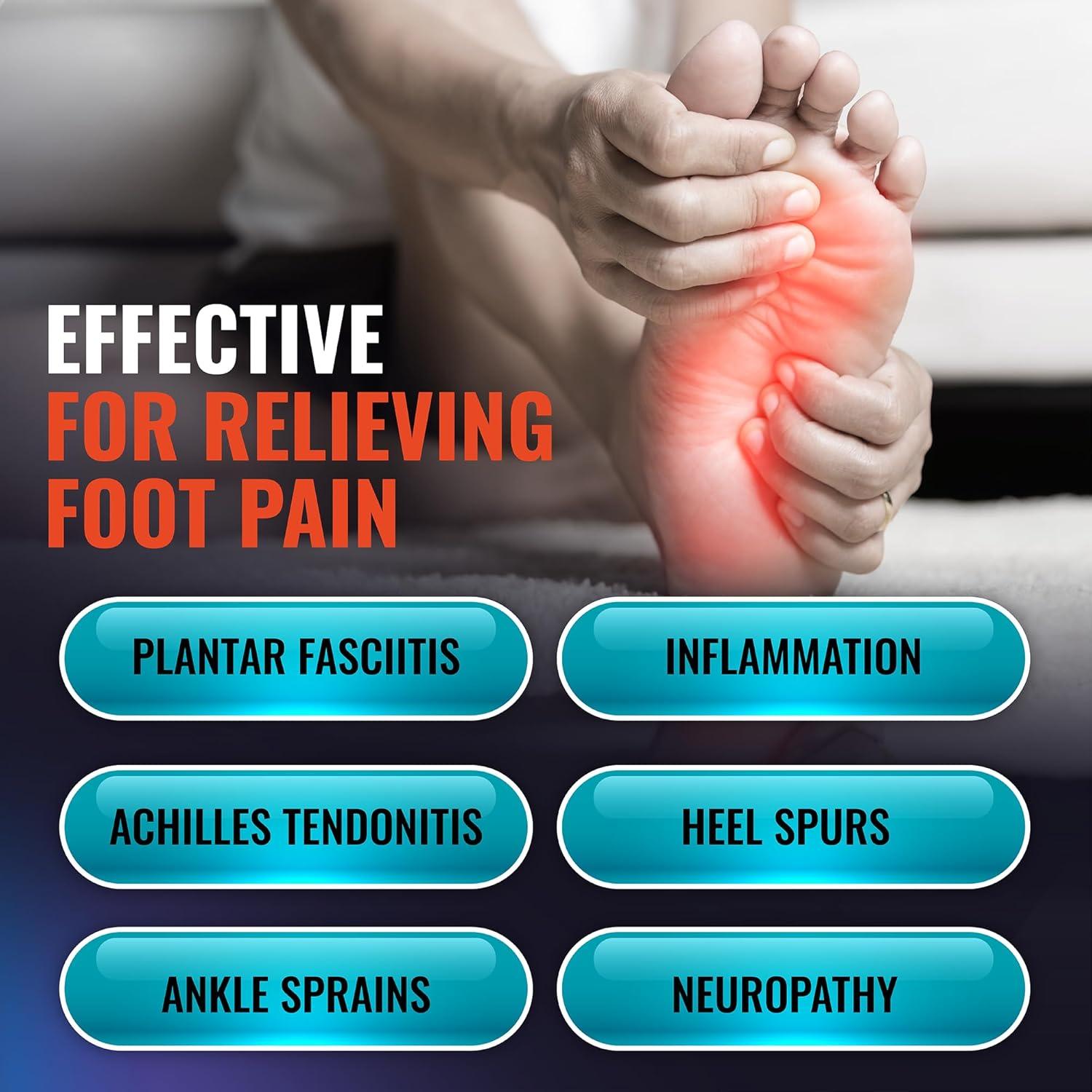 Calcetines de compresión PhysFlex para fascitis plantar - 1 par