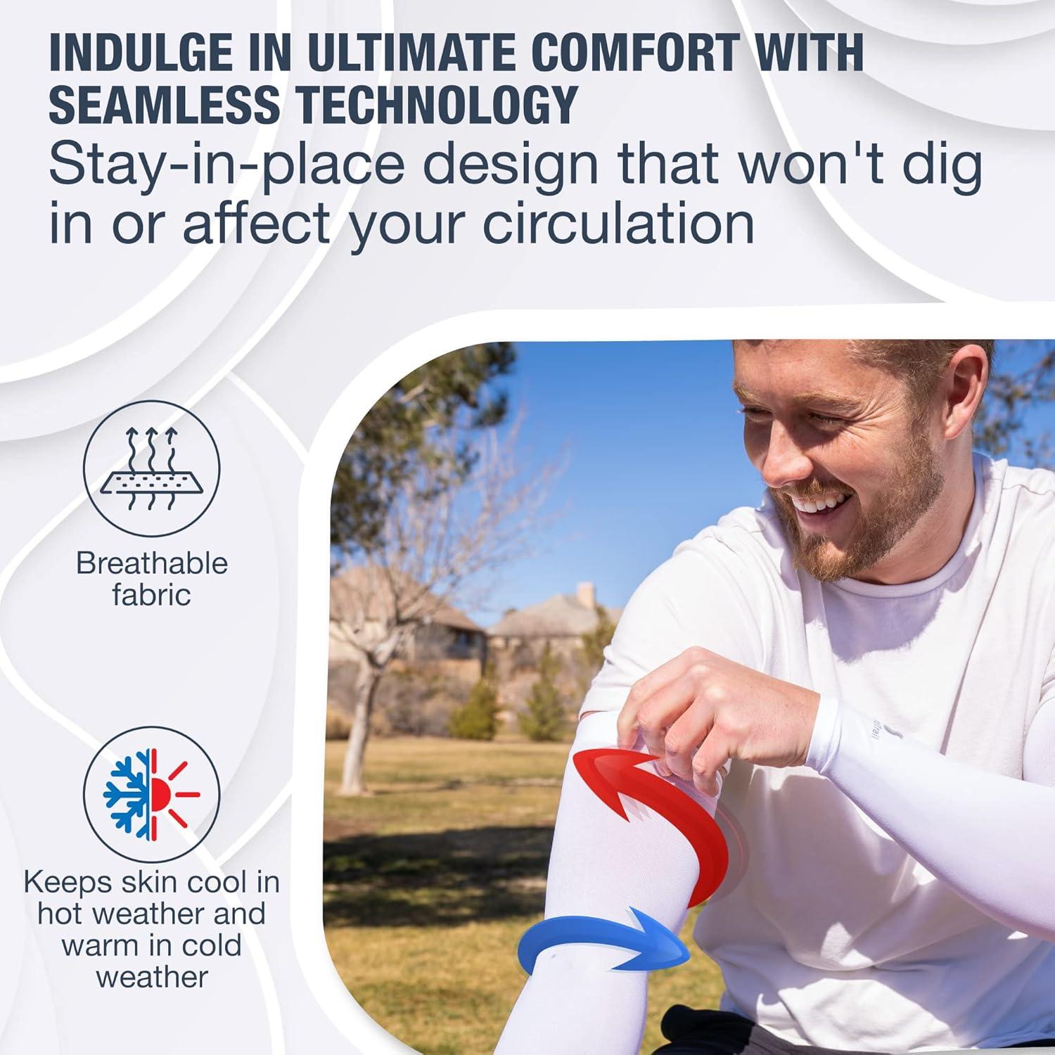 Mangas de Enfriamiento SportsTrail UV 50+ para Hombres y Mujeres