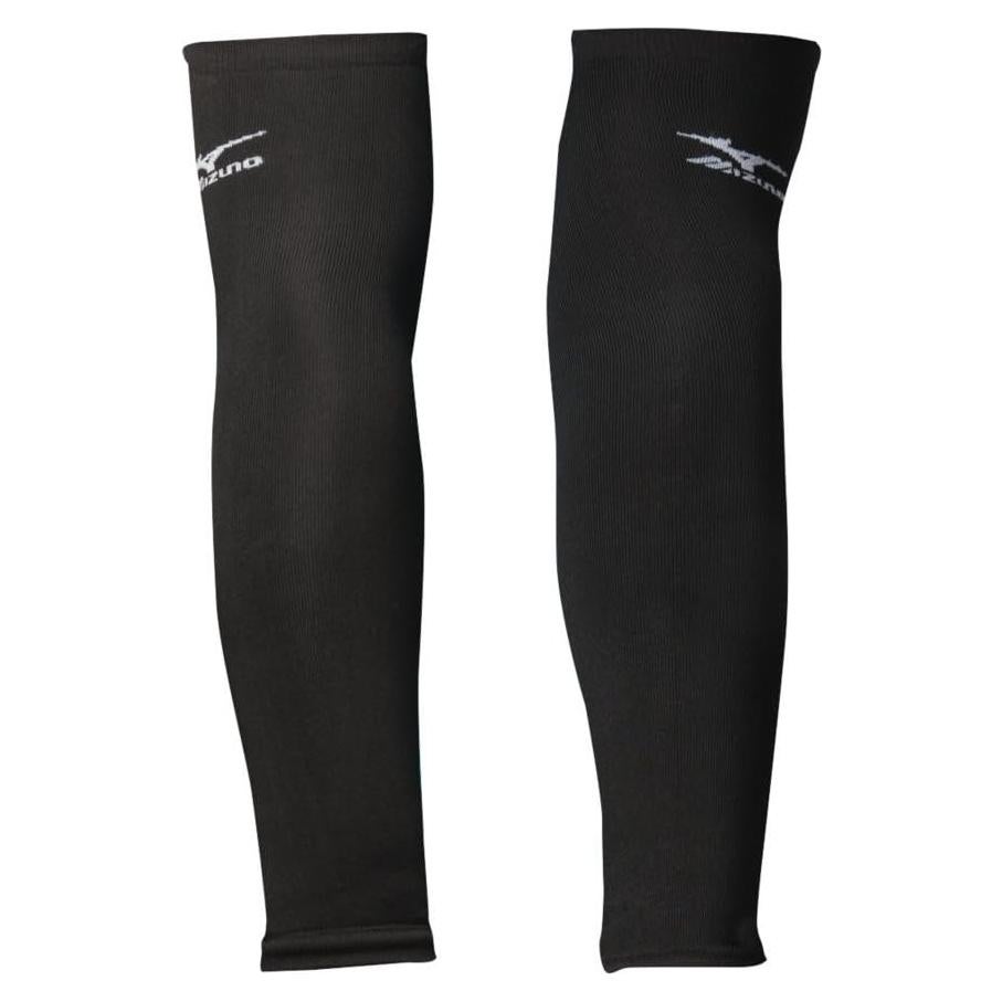 Mangas para Brazo Mizuno Runbird Talla Única Negro