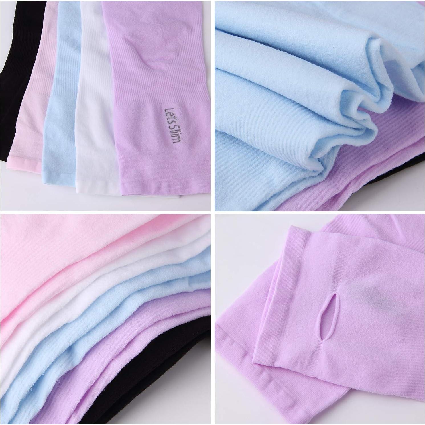 12 Pares Mangas de Protección Solar UV HRLOR para Hombres y Mujeres