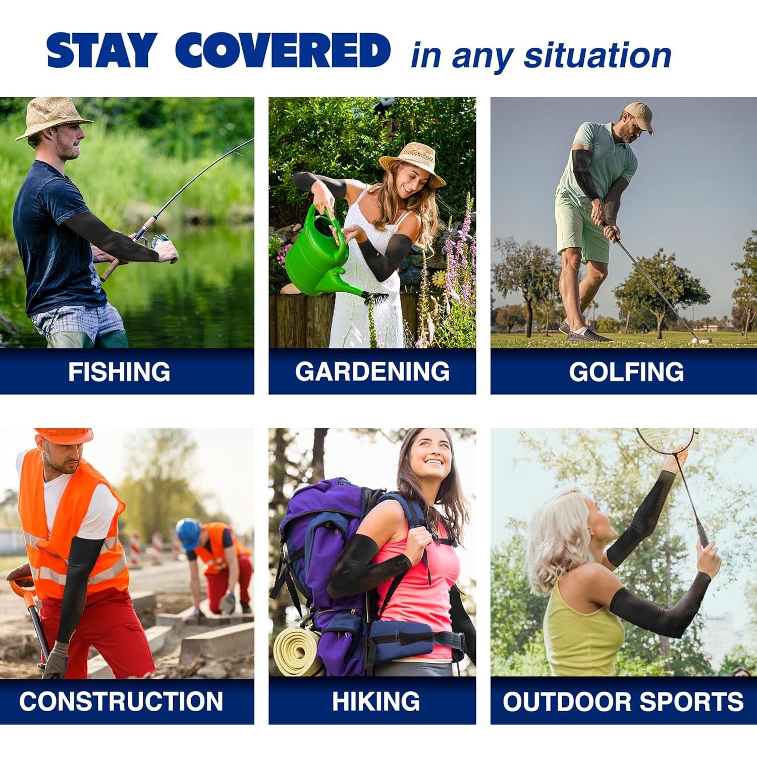 Mangas para brazos ARMORAY SPARTX - Protección UV, Talla Única