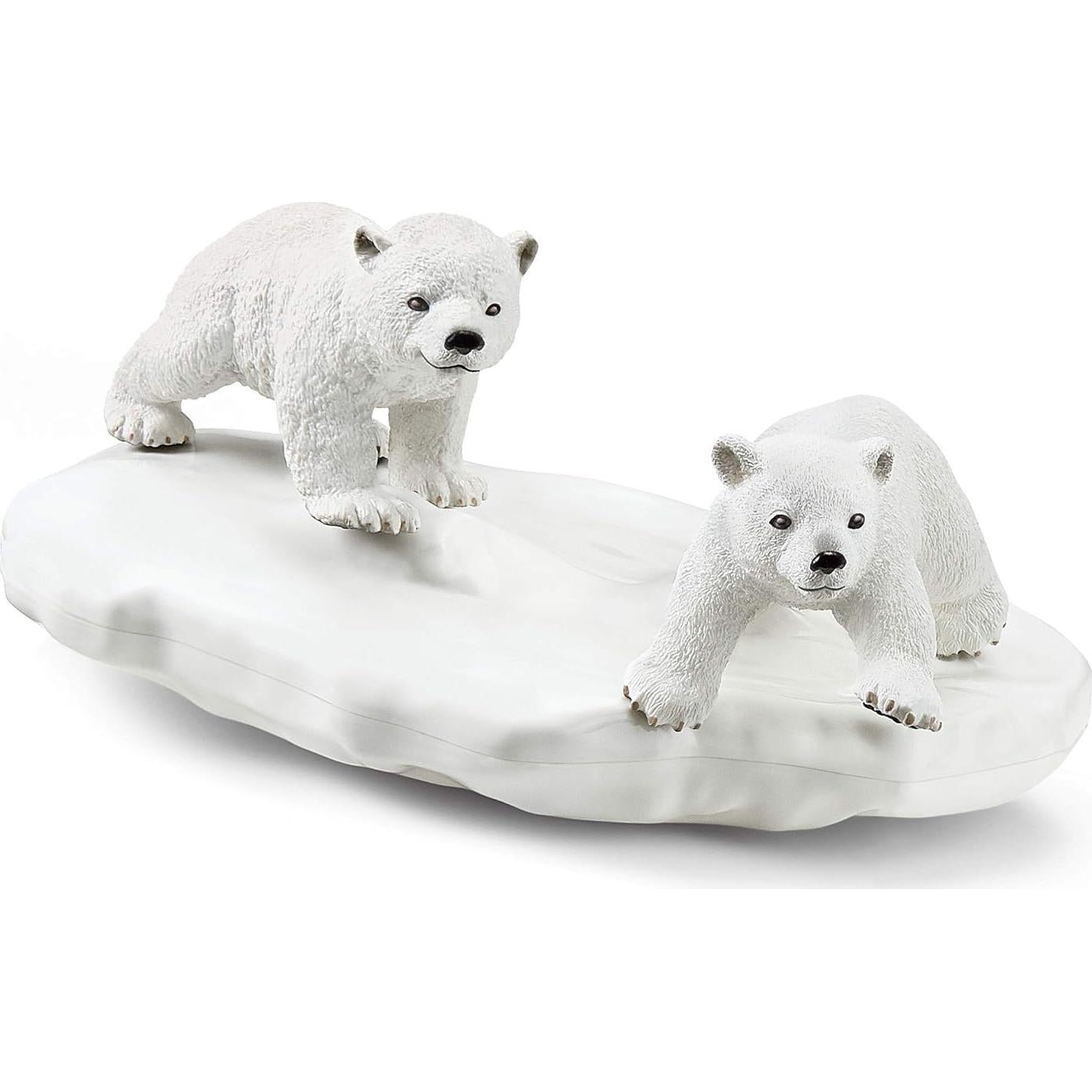 Schleich Parque Polar 4 Piezas Oso Polar y Narval