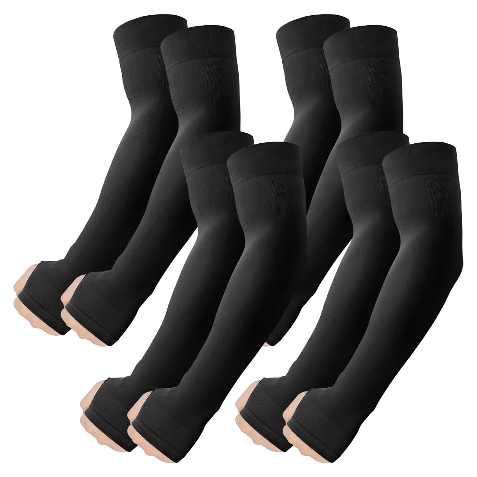 Manguitas de Compresión Roxun UV 50+ para Hombres y Mujeres