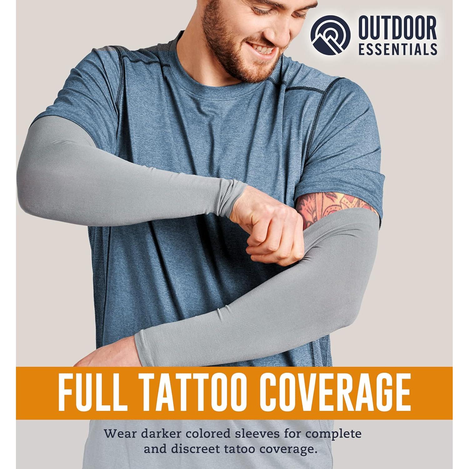 Mangas de Protección Solar UV OutdoorEssentials - Compresión UPF 50