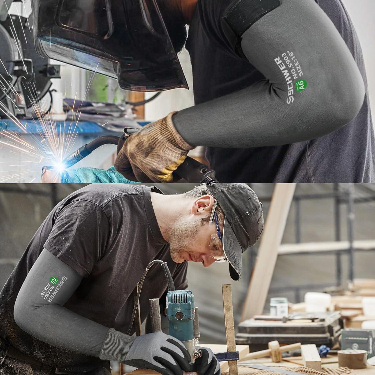 Mangas Resistentes a Cortes Schwer AIR-SKIN A6 45.72 cm UV UPF50+