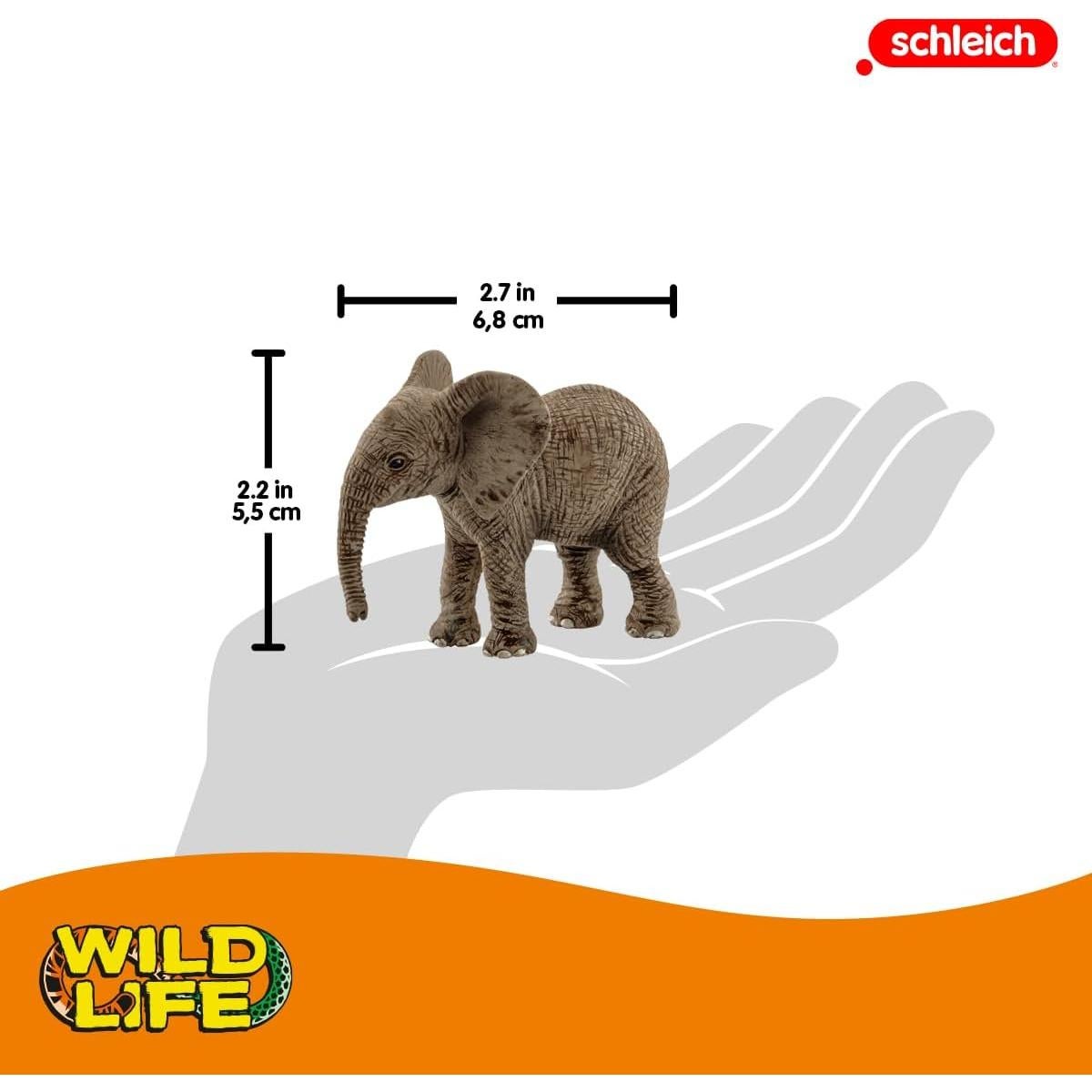 Figura Ternero Elefante Africano Schleich 6.86cm Juguete