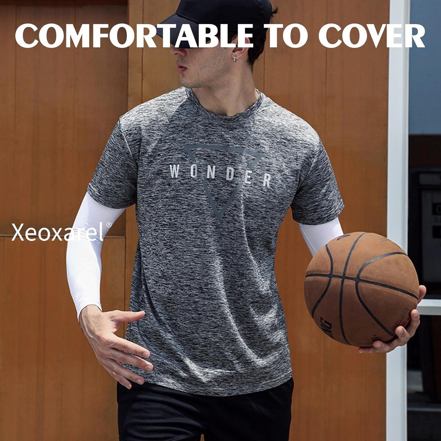 Mangas de Compresión UPF 50+ Xeoxarel para Hombres y Mujeres