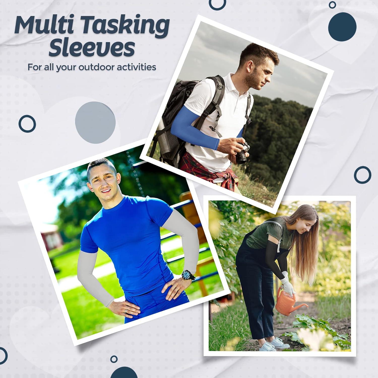 Mangas de Compresión KUHNMARVIN UV 50 para Brazos - 2 Pares