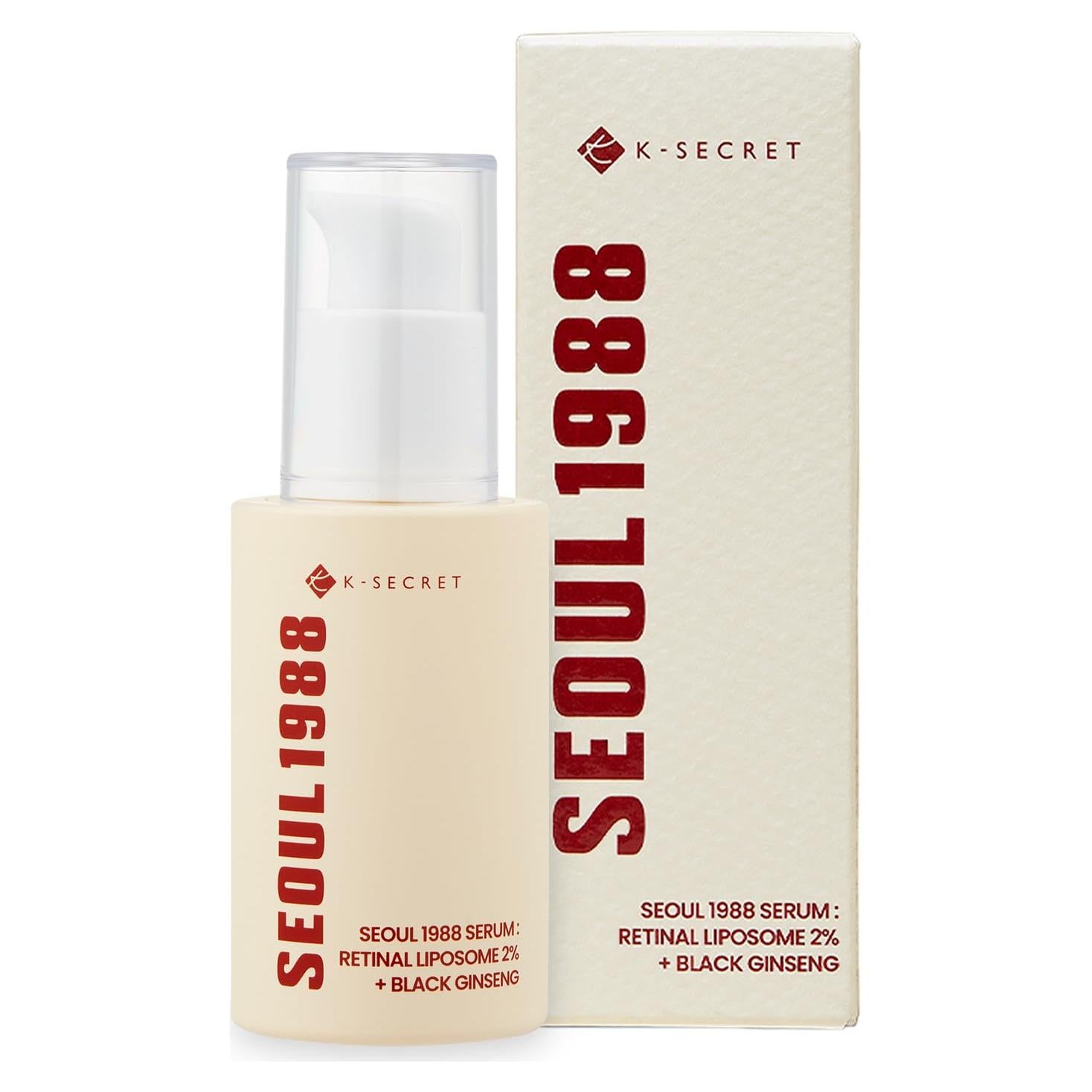 Suero Retinal K-SECRET SEOUL 1988 Antienvejecimiento 30mL