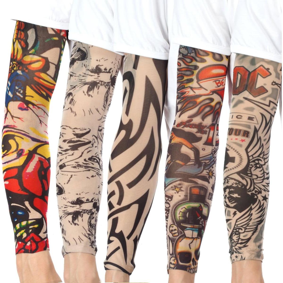 Juego de 20 Mangas de Tatuaje Temporal AKStore - Unisex