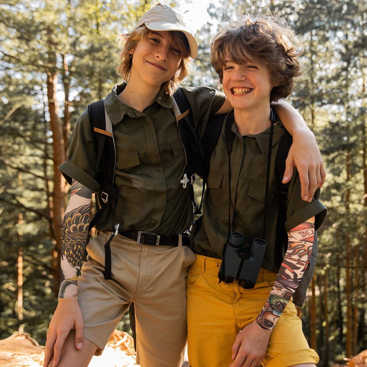 20 Piezas Mangas de Tatuaje Temporales Unisex ChurlChurl