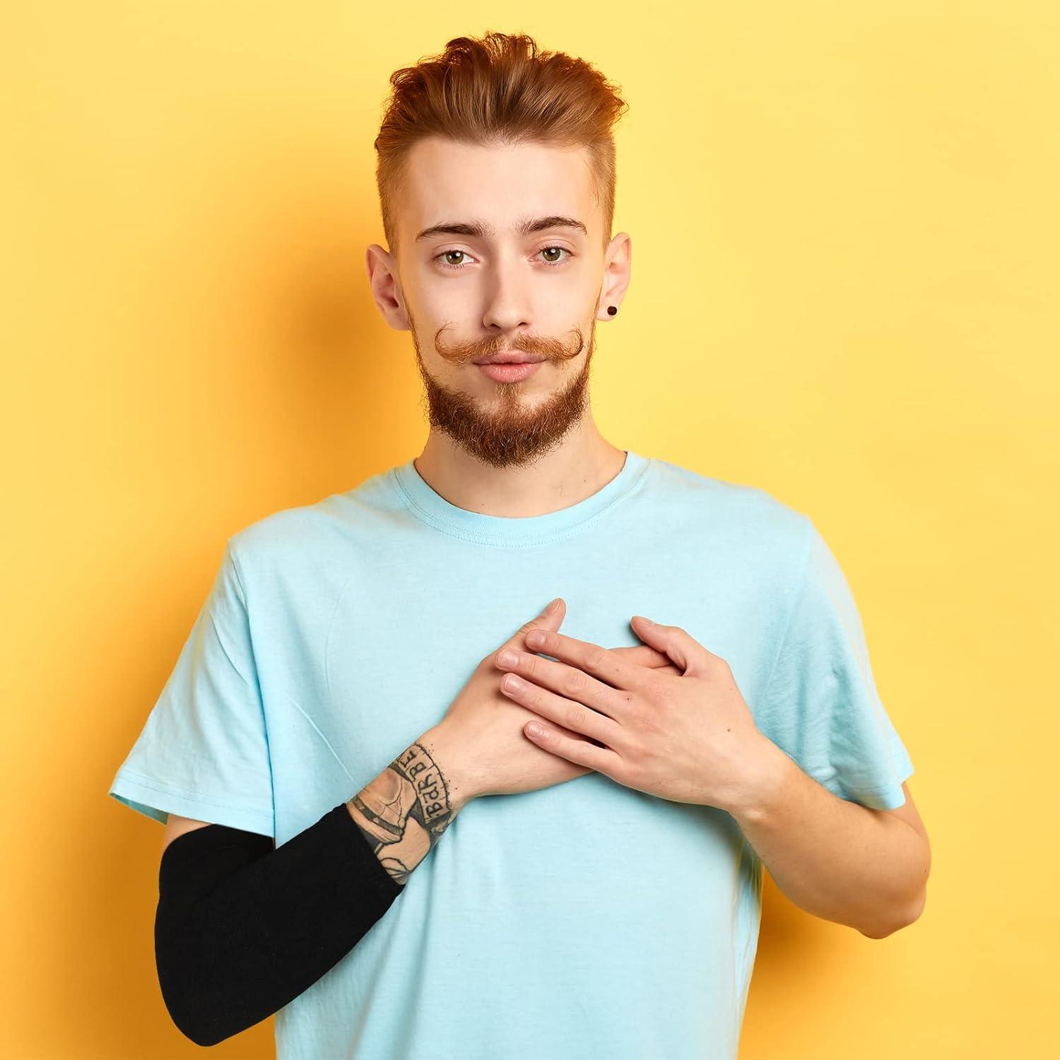 2 Pares Mangas de Compresión Vicenpal para Cubrir Tatuajes