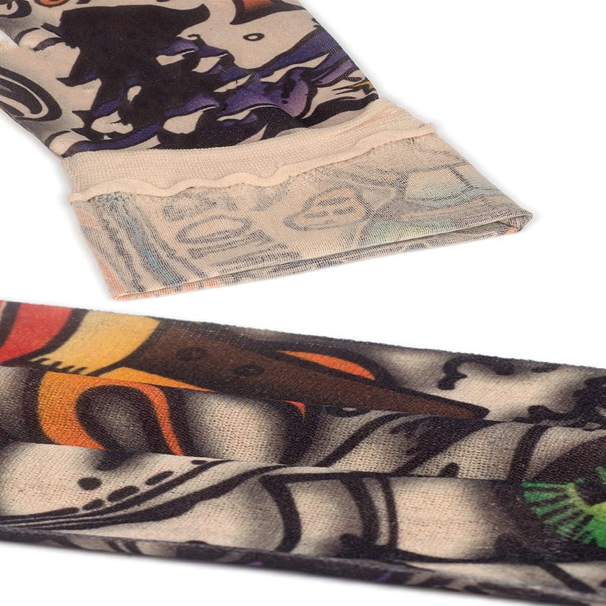 Manga Temporal de Tatuaje Falso Kirozanny 12pcs UV Compresión