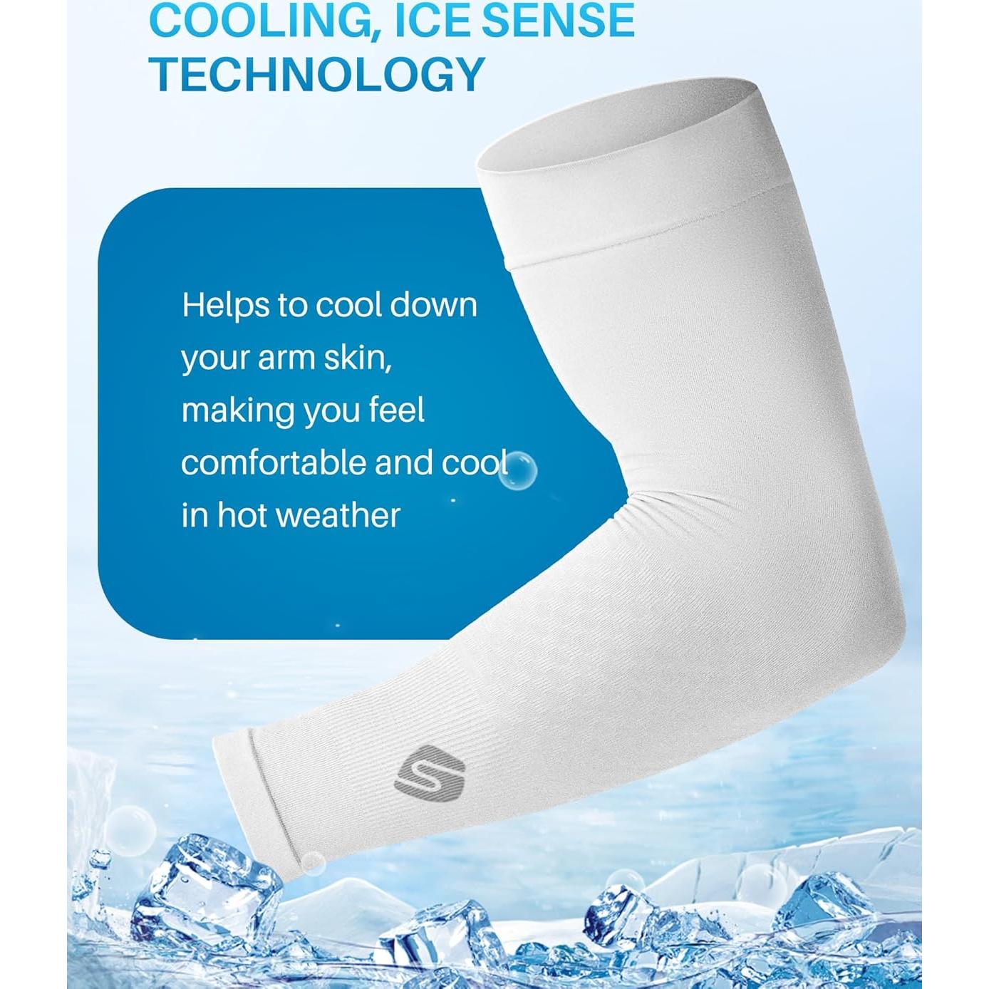 Mangas de Protección UV ShinyMod para Ciclismo y Deportes