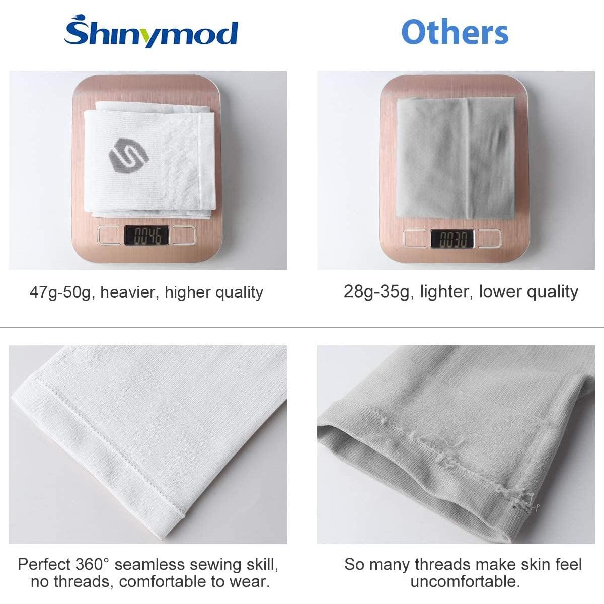 Mangas de Protección UV ShinyMod para Ciclismo y Deportes