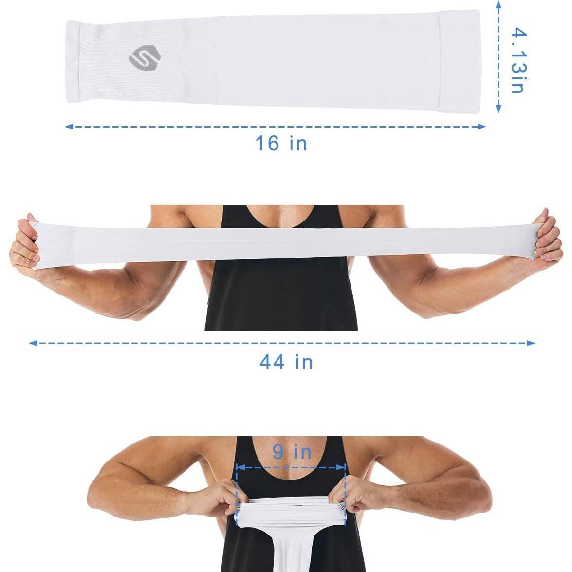 Mangas de Protección UV ShinyMod para Ciclismo y Deportes