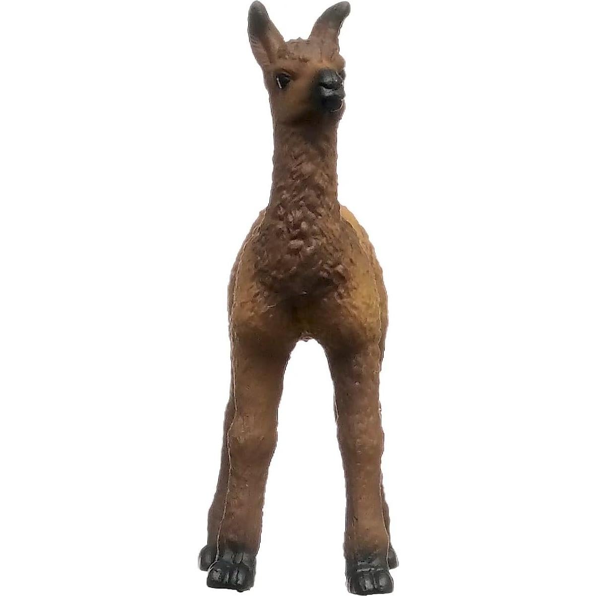 Farm World - 2" Baby Llama Toy for Kids. Realistic, Hand-Painted Farm Animal Toys for Boys and Girls. Fun Educational Figure for Screen-Free, Imaginative Learning for Children Ages 3+ 14890