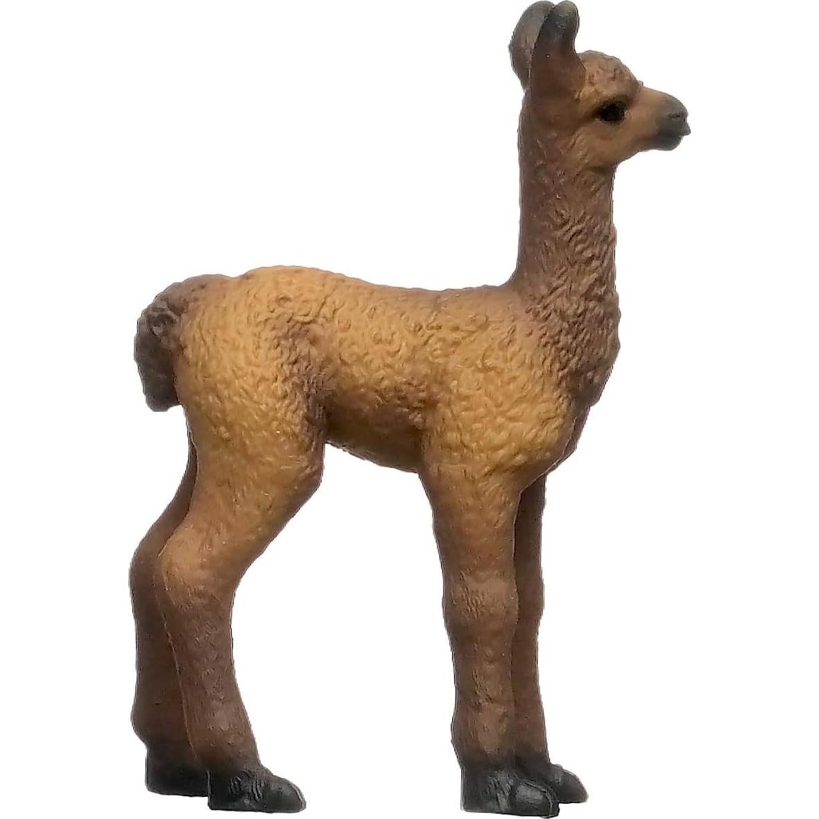 Farm World - 2" Baby Llama Toy for Kids. Realistic, Hand-Painted Farm Animal Toys for Boys and Girls. Fun Educational Figure for Screen-Free, Imaginative Learning for Children Ages 3+ 14890