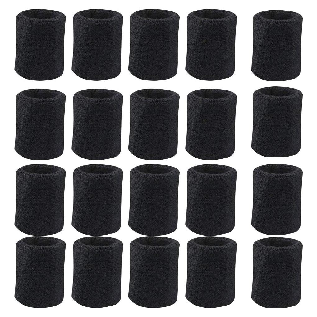 10 Pares de Muñequera Deportiva Payanwin - Absorbentes de Sudor